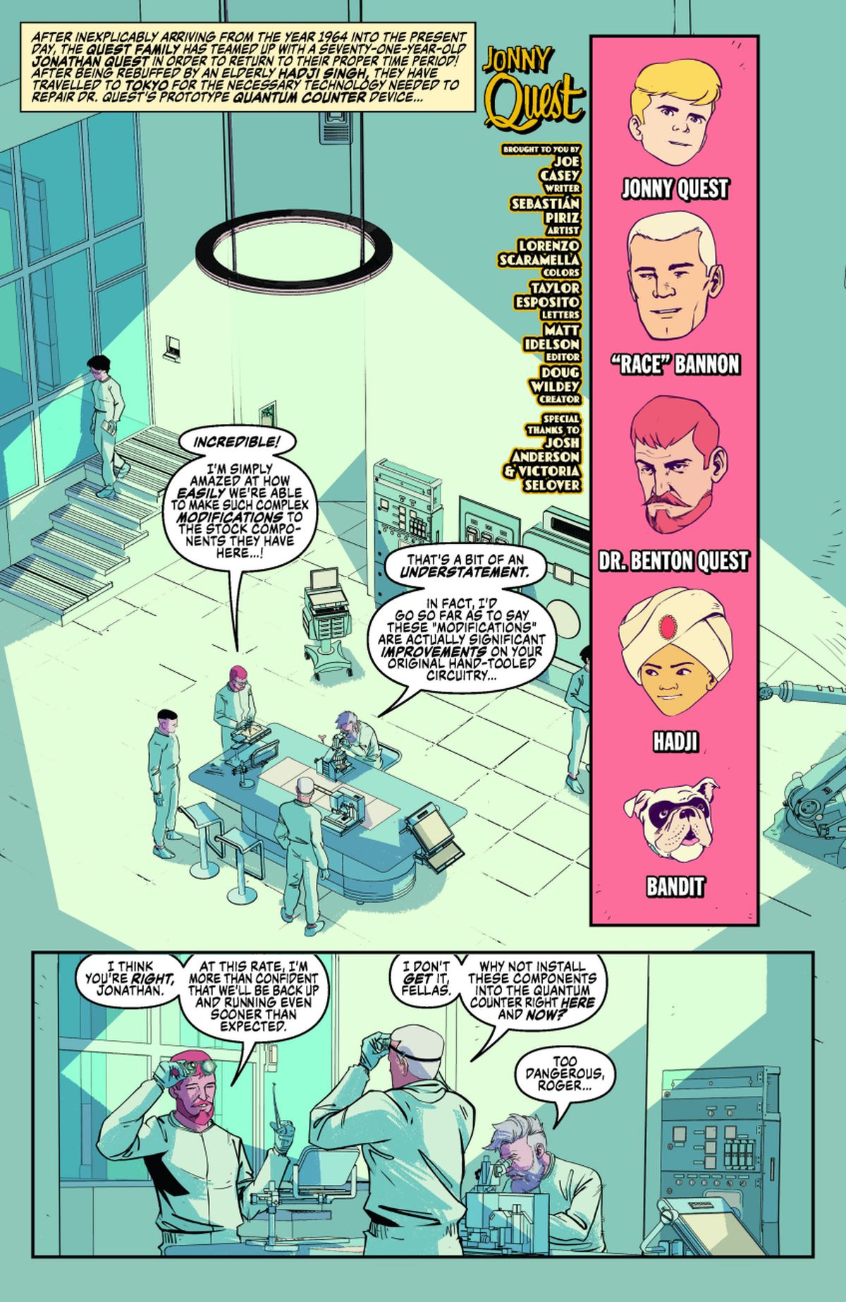 Jonny Quest #3 preview 1
