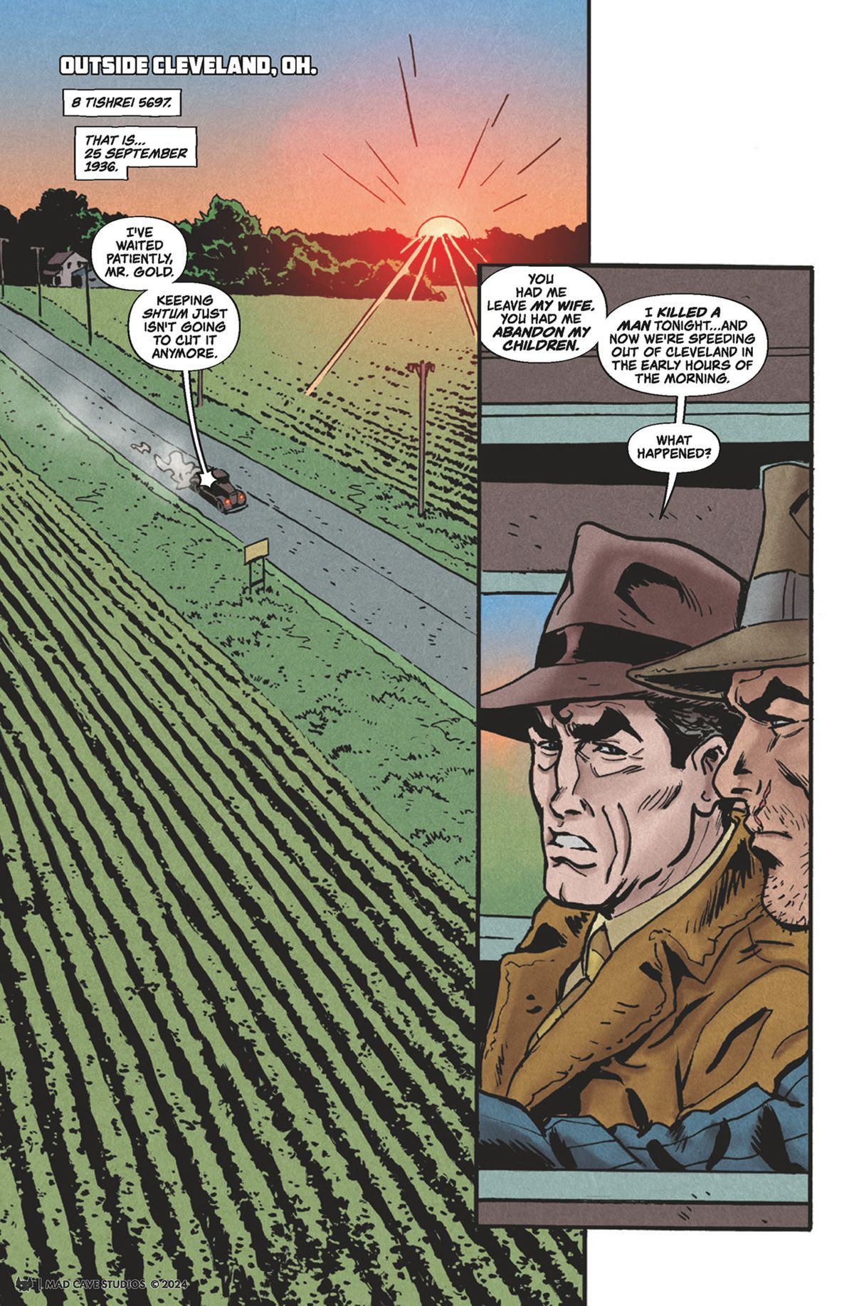 Kosher Mafia #3 preview 1