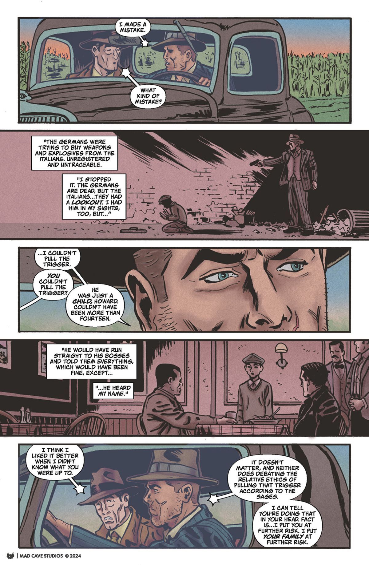 Kosher Mafia #3 preview 2