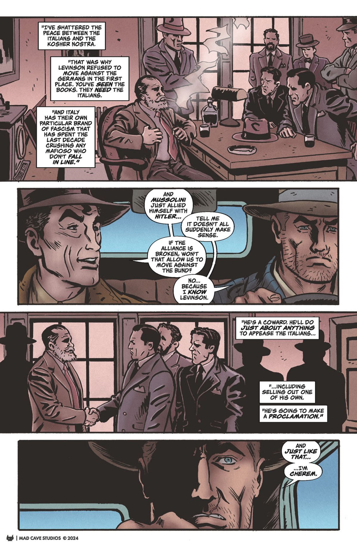 Kosher Mafia #3 preview 3