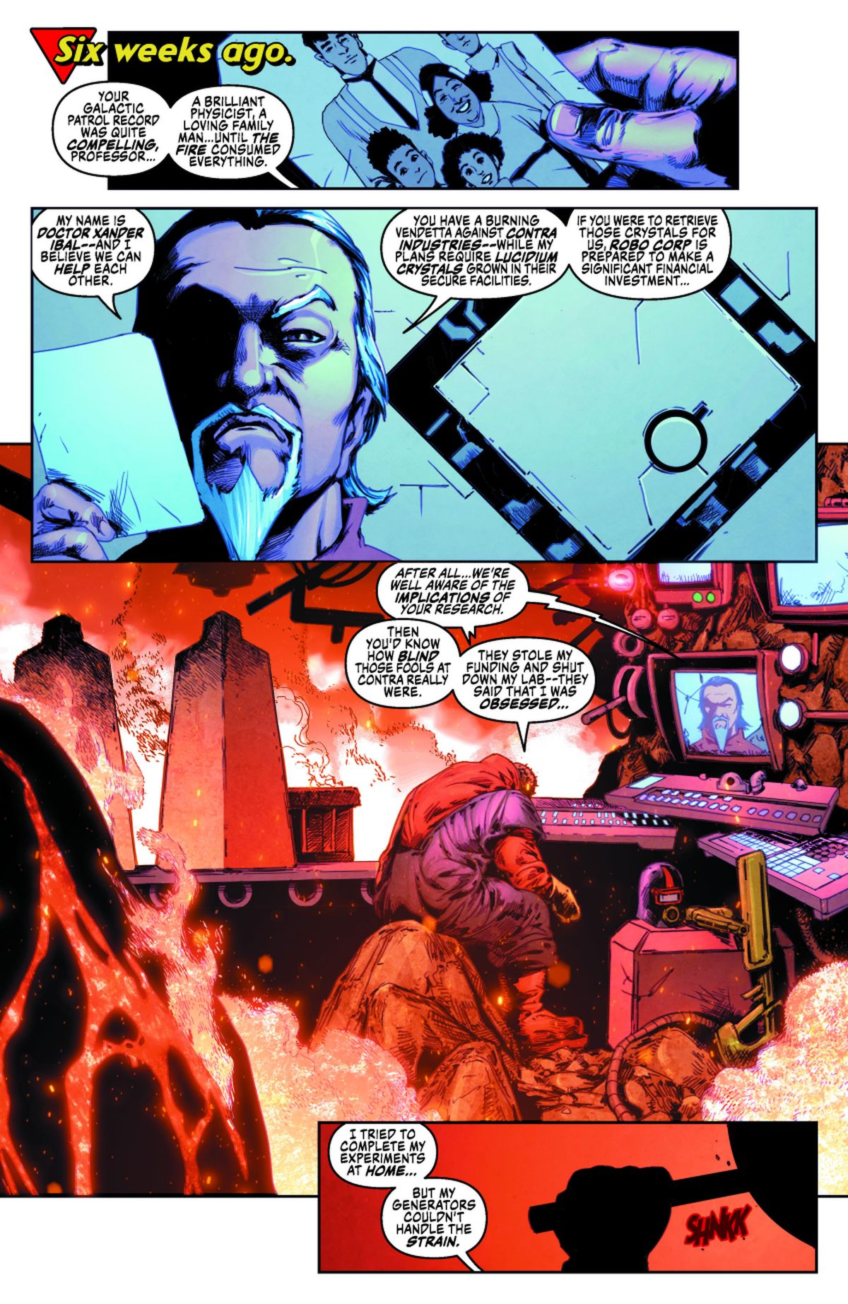 Space Ghost #6 preview 1