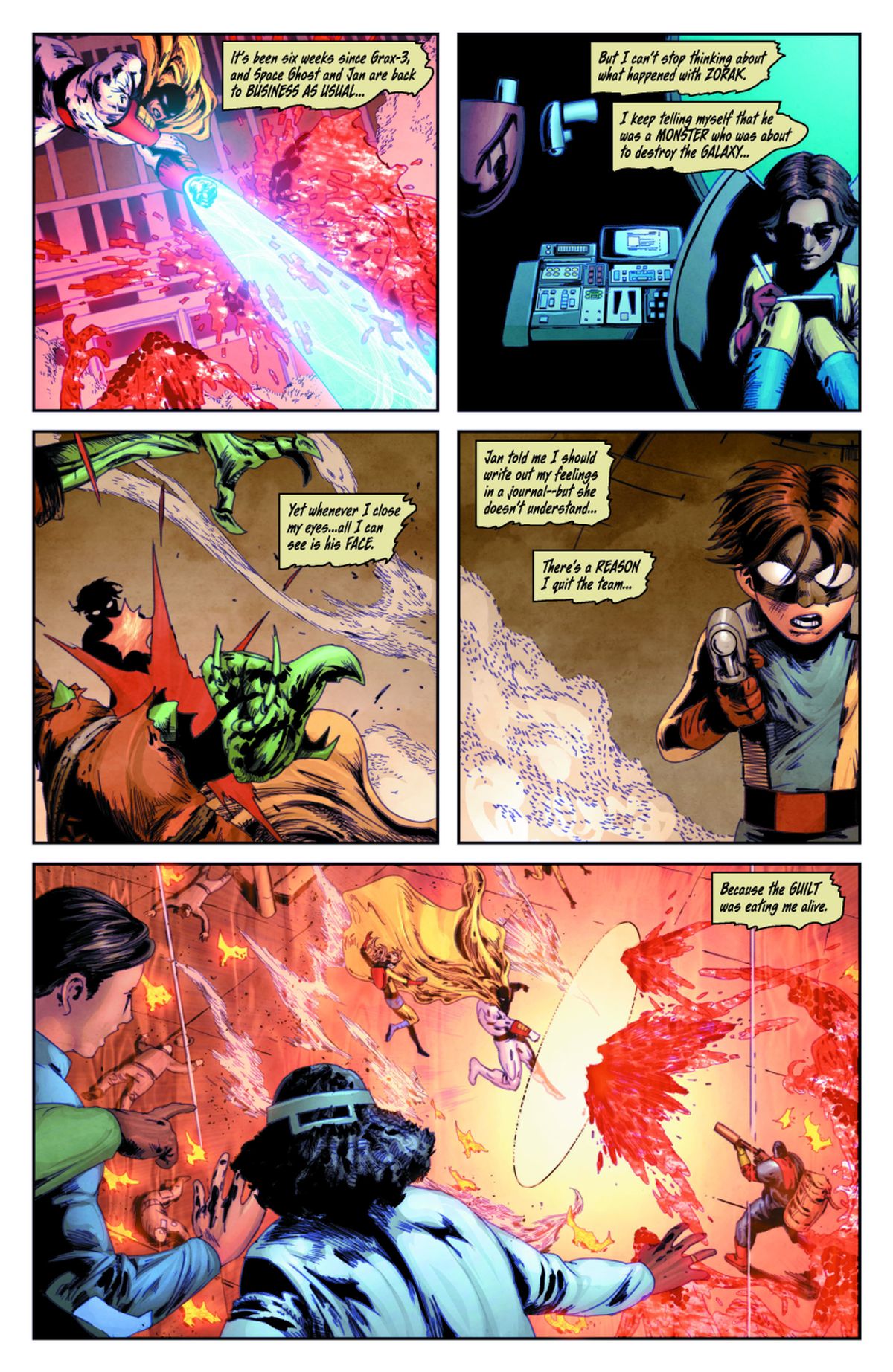 Space Ghost #6 preview 4