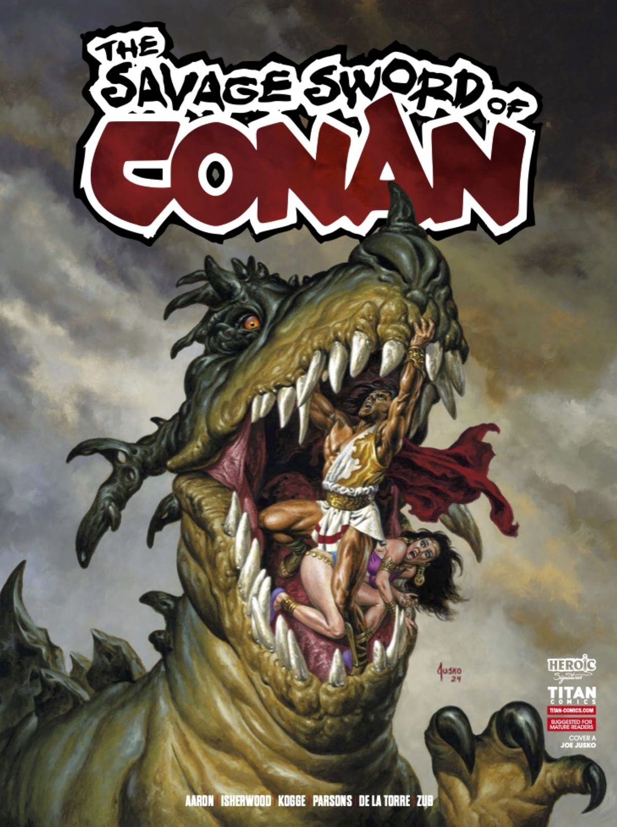 The Savage Sword Of Conan #5 cover A