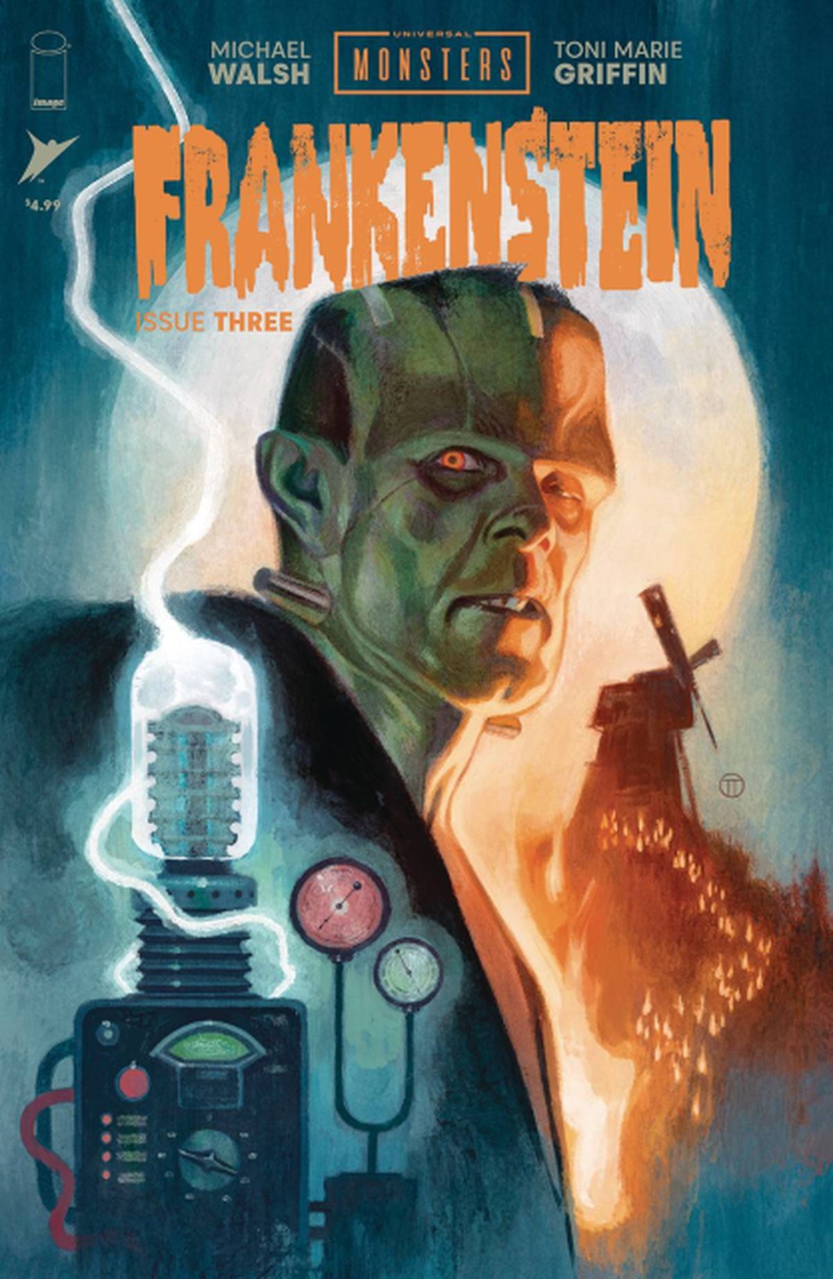 Universal Monsters: Frankenstein #3 cover B