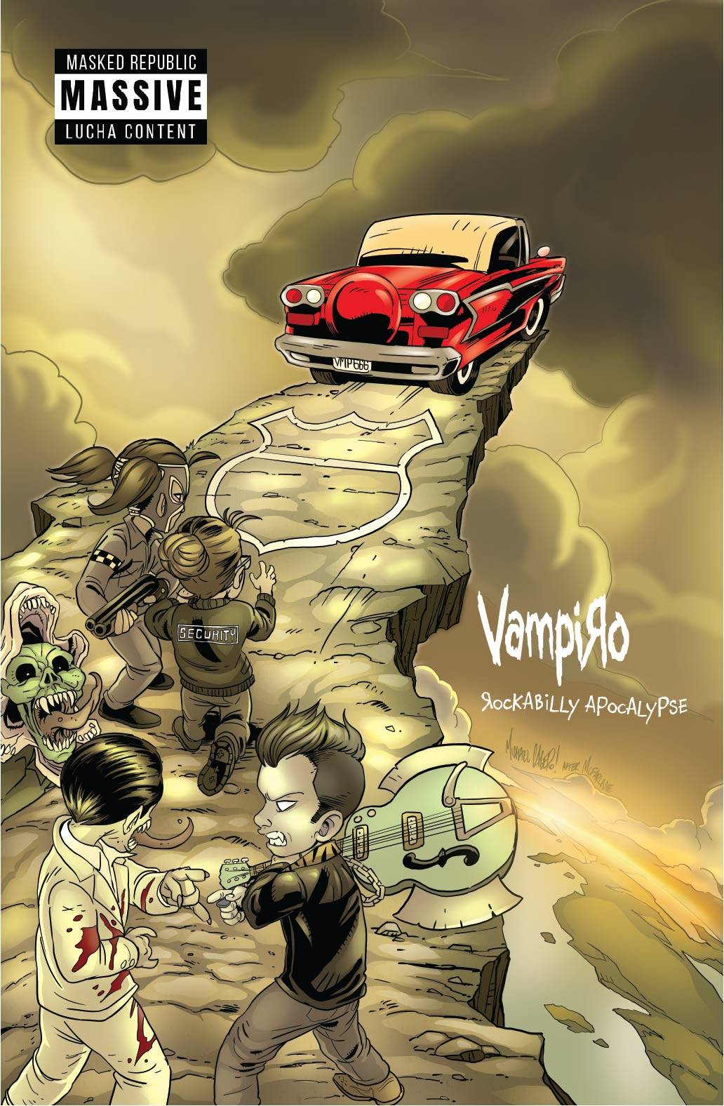 Vampiro Rockabilly Apocalypse #1 cover D