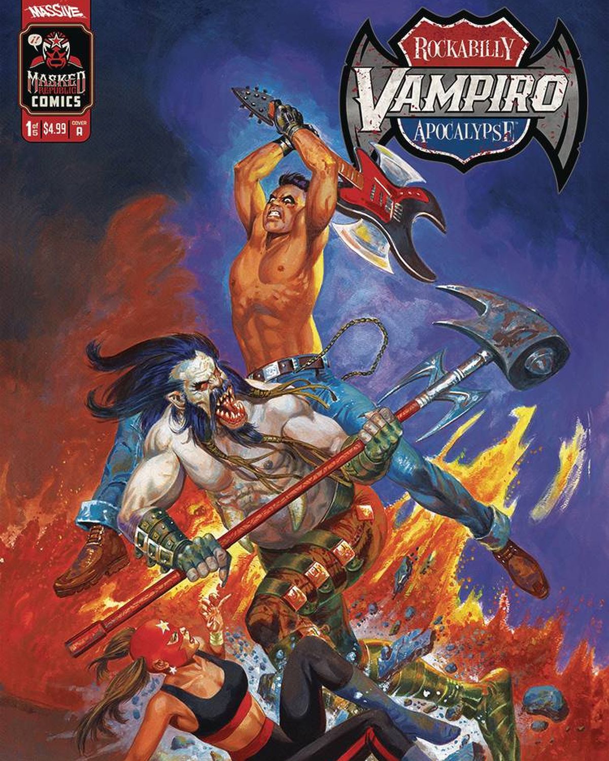 VAMPIRO: ROCKABILLY APOCALYPSE #1 - Advanced Comic Review Vampiro Rockabilly Apocalypse #1 featured image