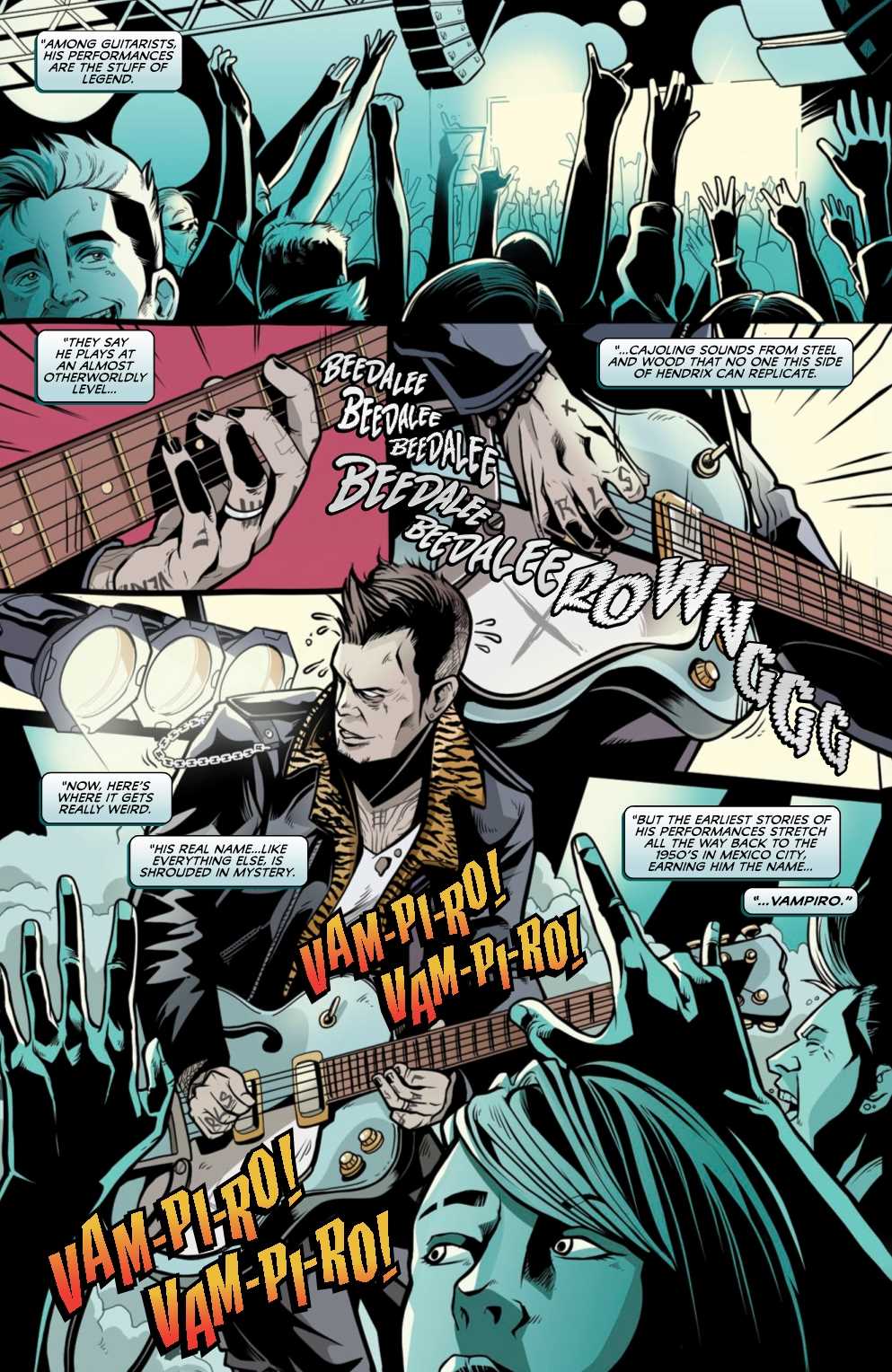 Vampiro Rockabilly Apocalypse #1 preview 1