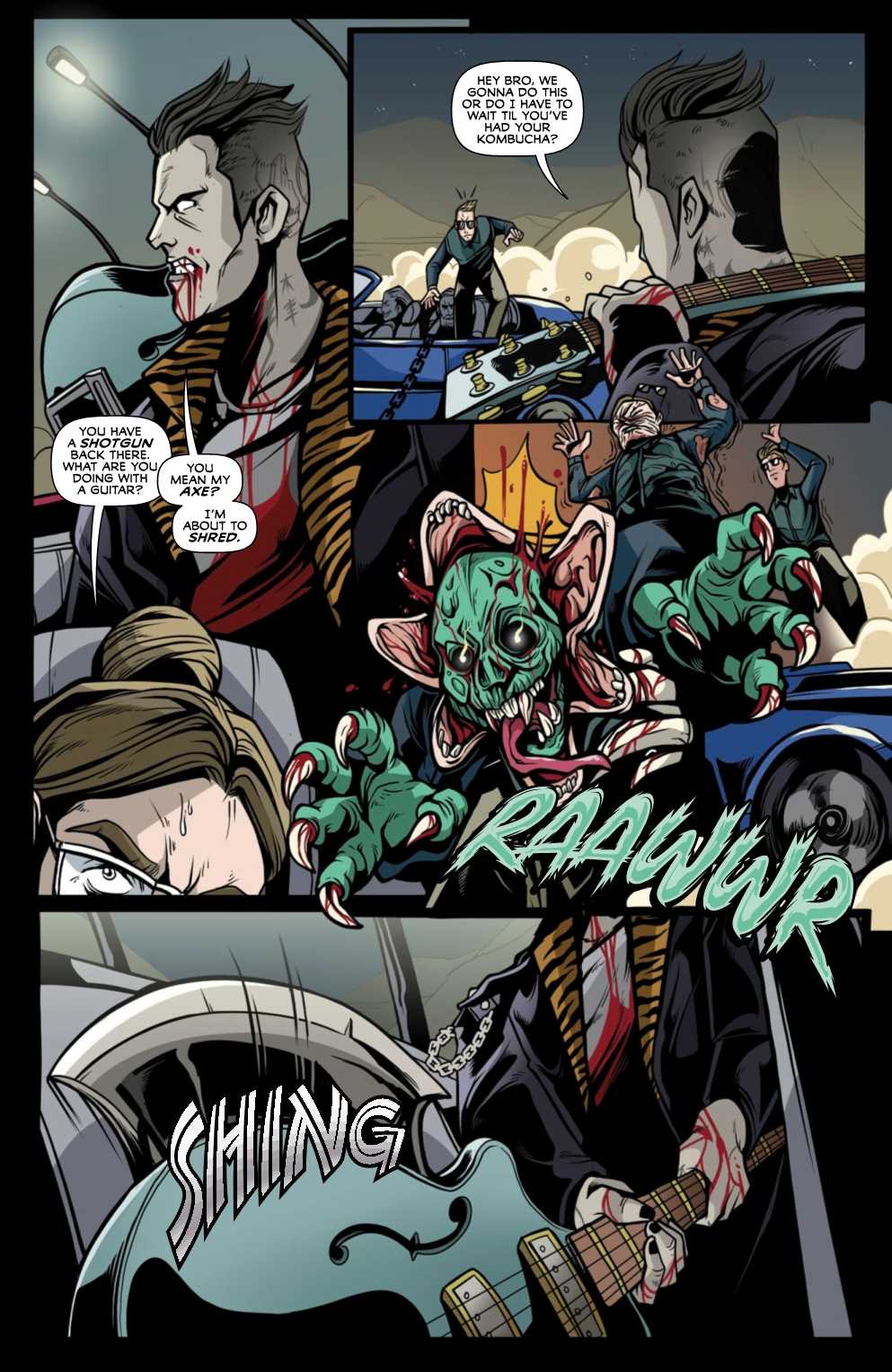 Vampiro Rockabilly Apocalypse #1 preview 3