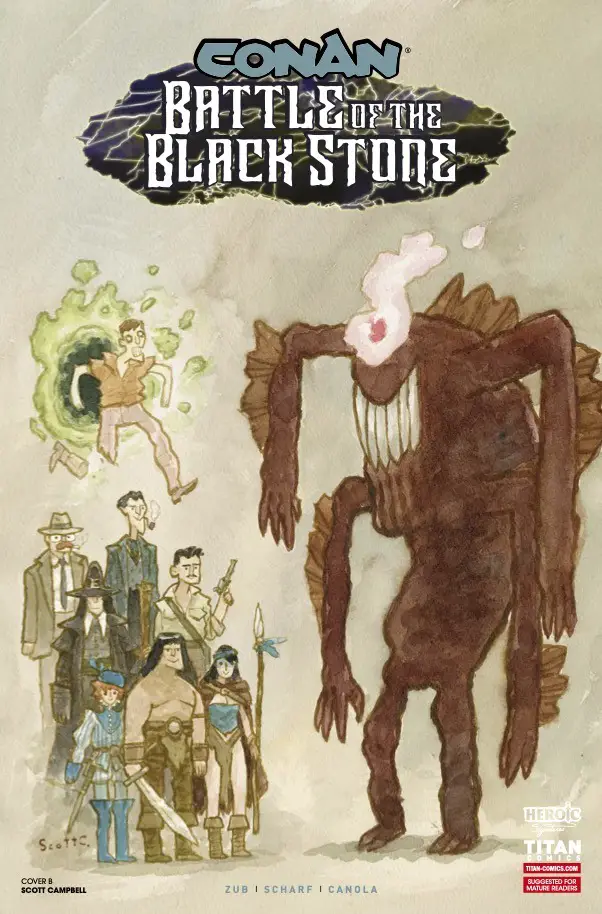 Conan: Battle Of The Black Stone #3 cover B