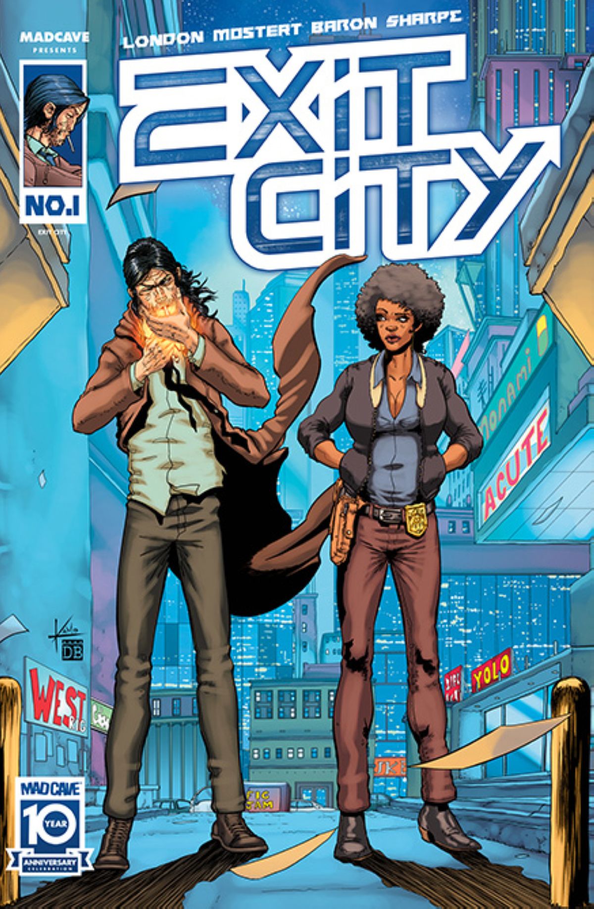 Exit City #1 cover A