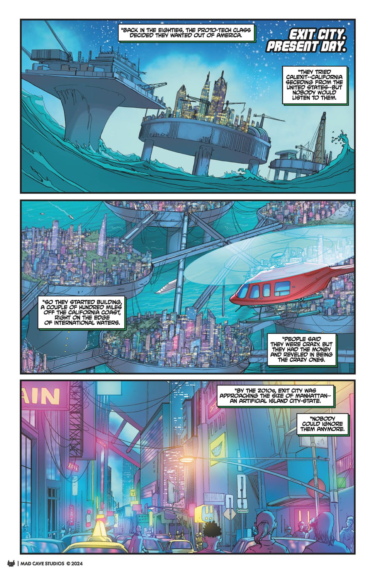 Exit City #1 preview 1