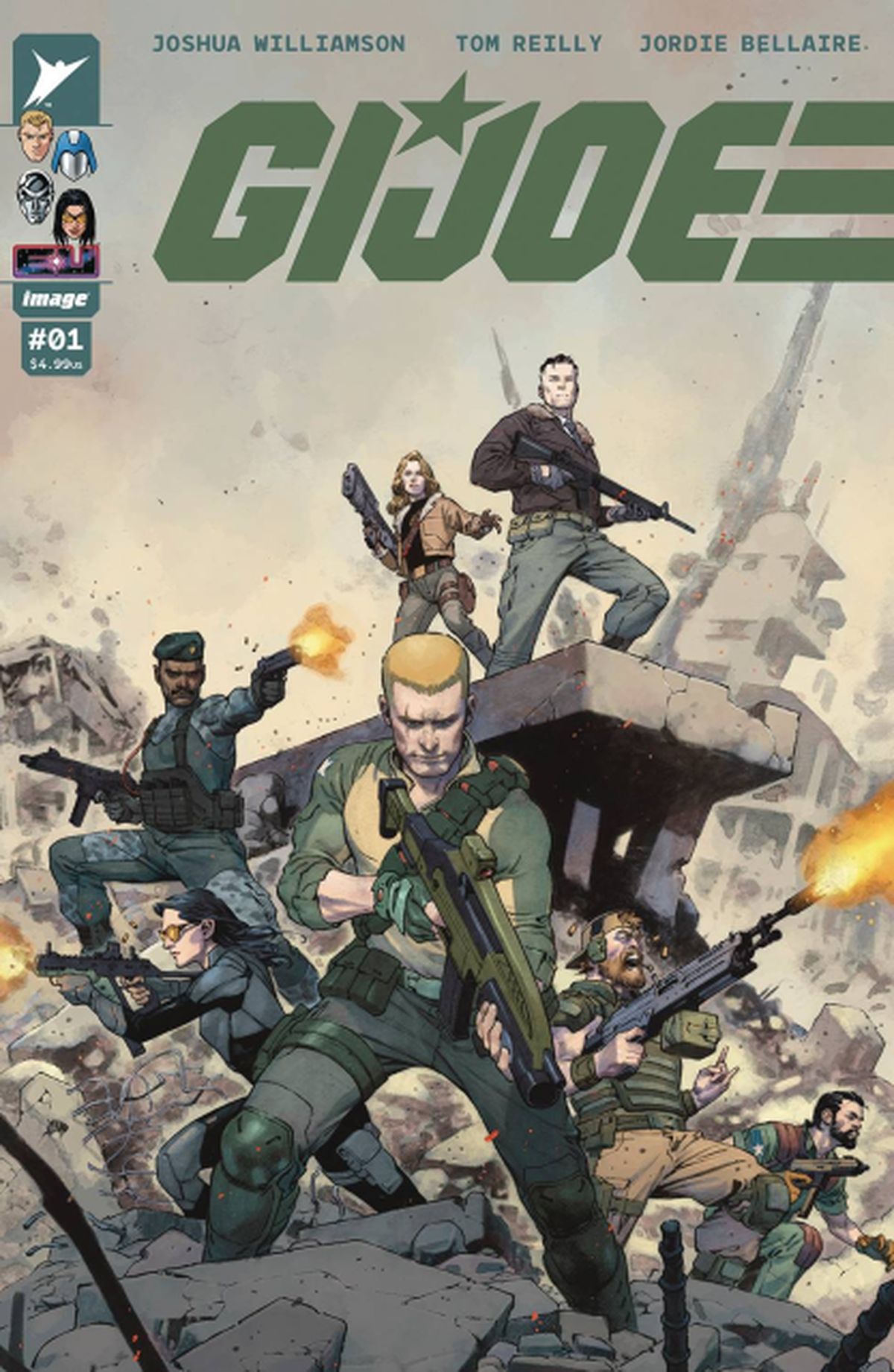 G.I. Joe #1 cover B