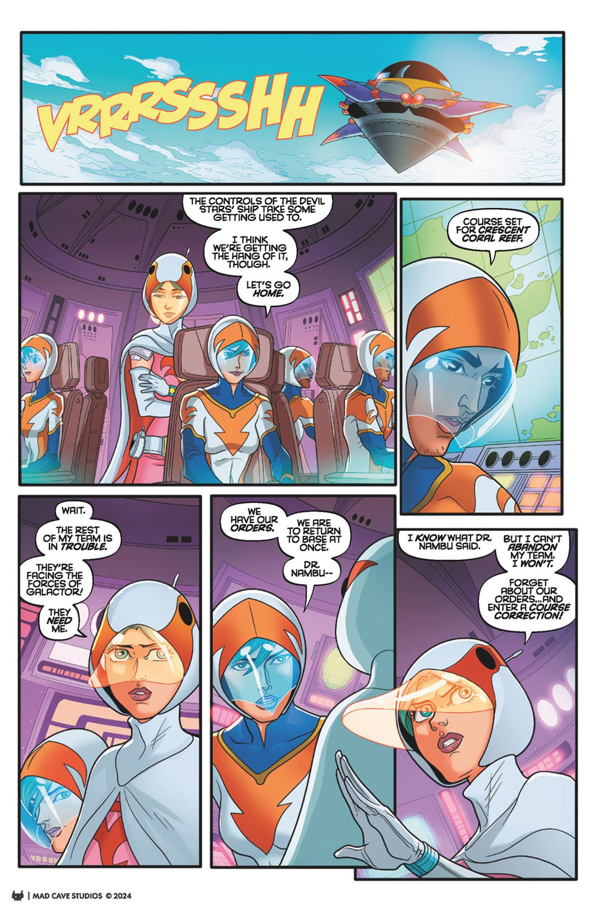 Gatchaman #5 preview 1