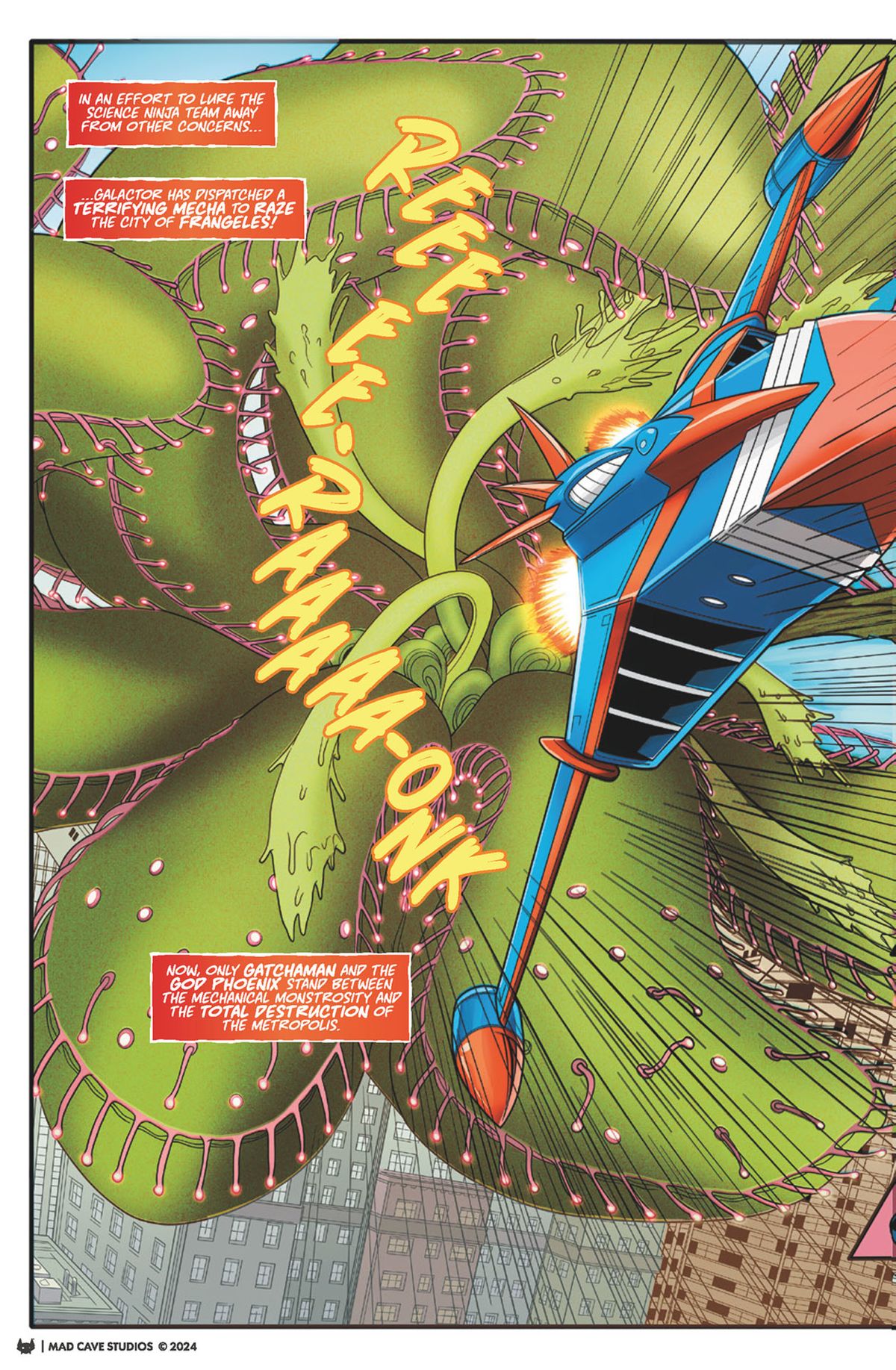 Gatchaman #5 preview 2