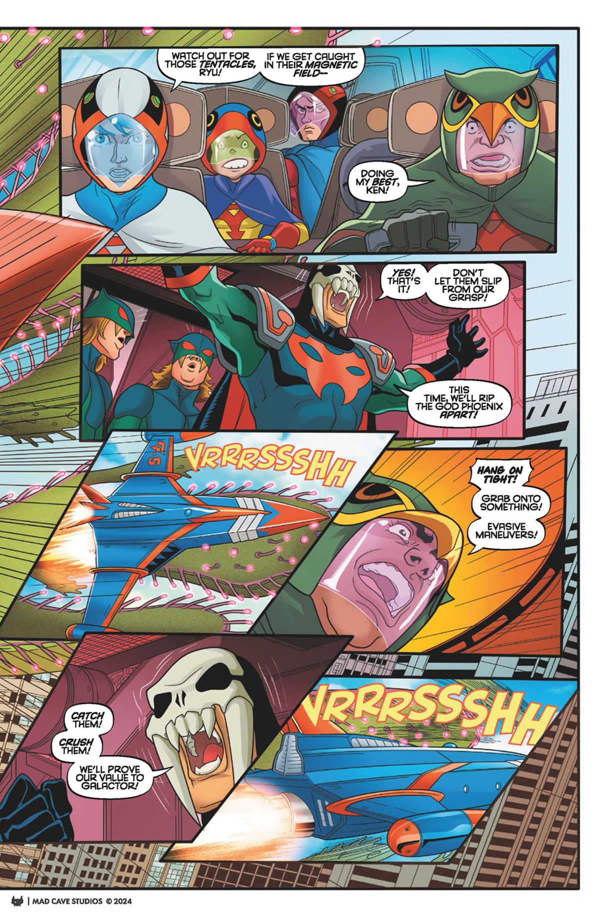 Gatchaman #5 preview 3