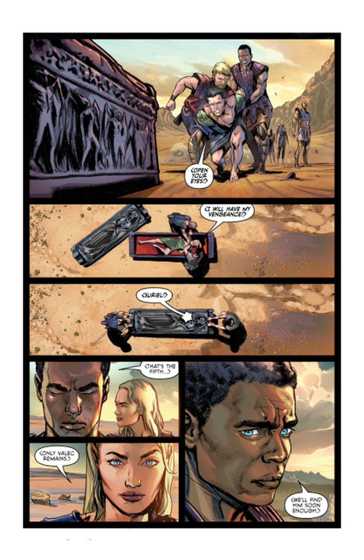 Hell Heist #1 preview 2