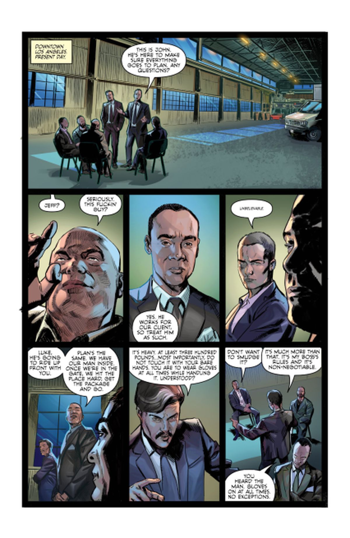 Hell Heist #1 preview 3