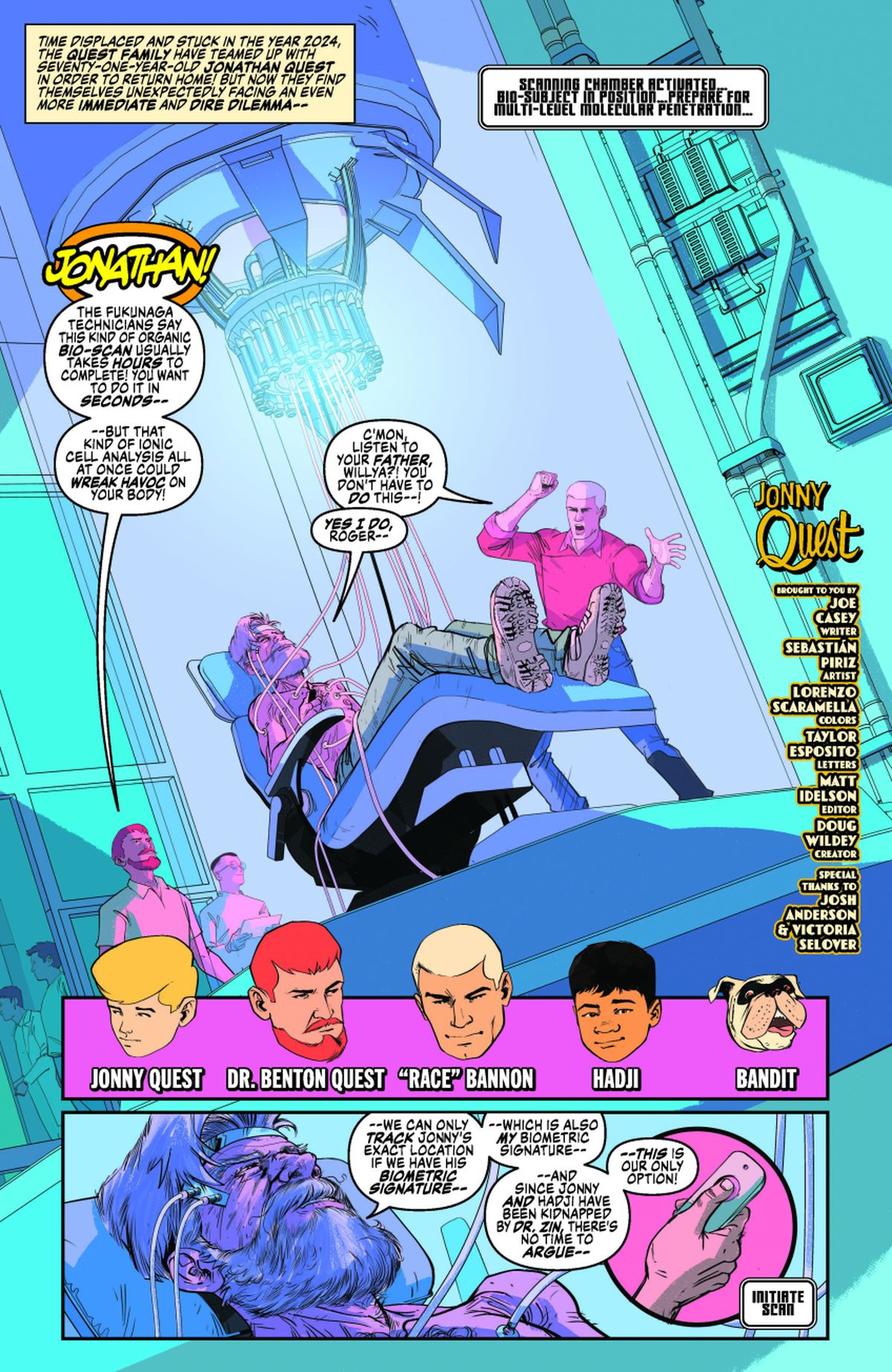 Jonny Quest #4 preview 1