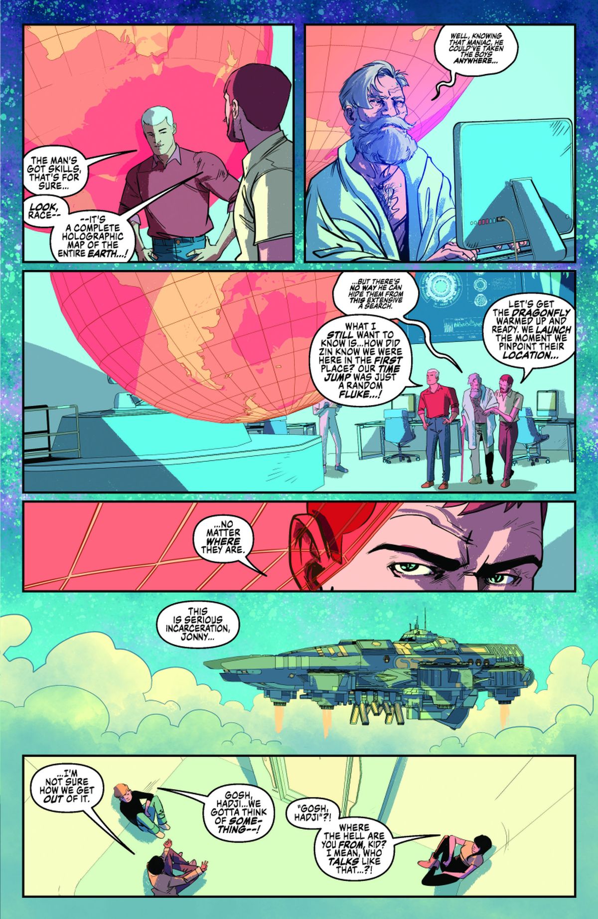 Jonny Quest #4 preview 3