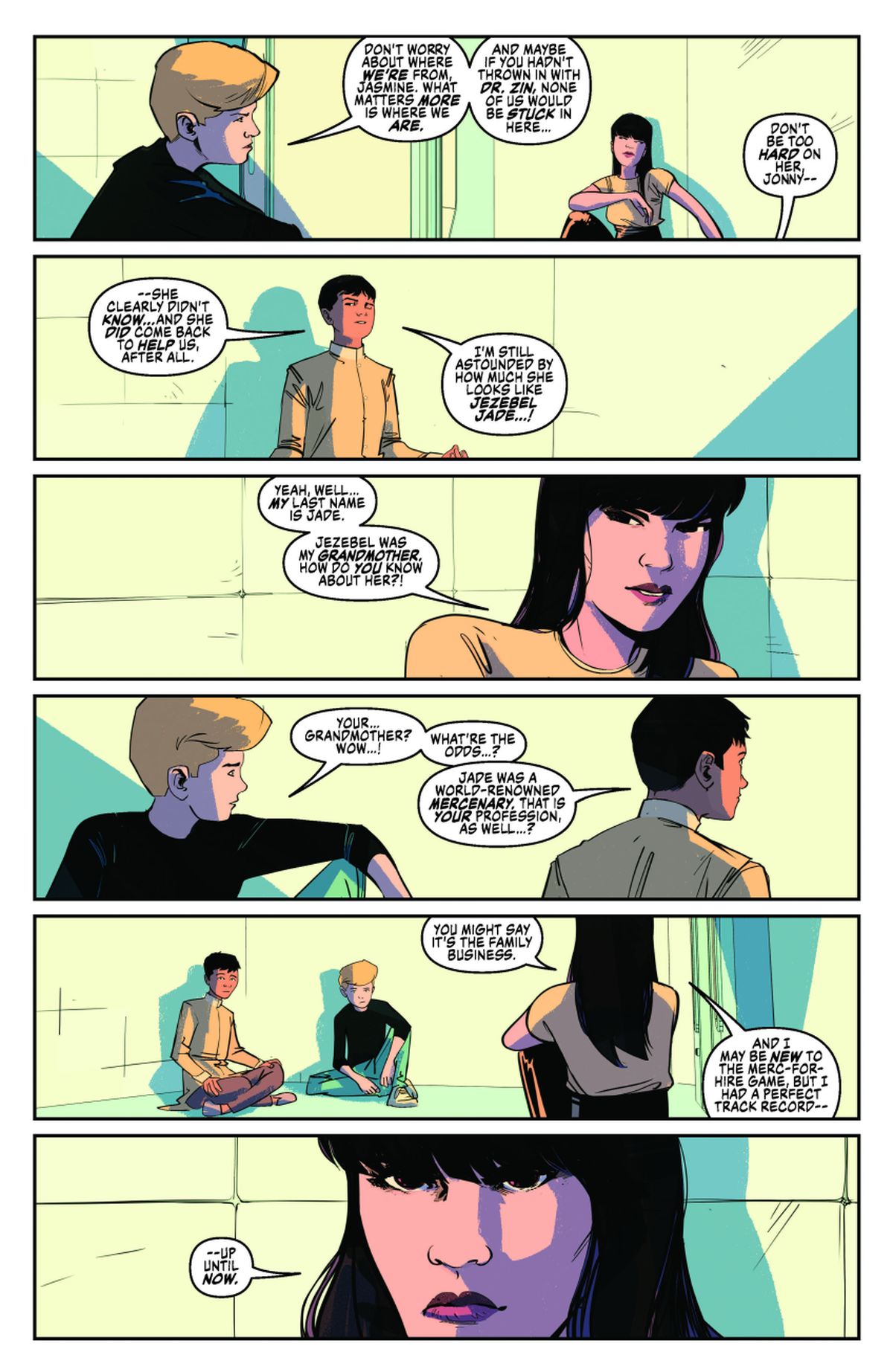 Jonny Quest #4 preview 4