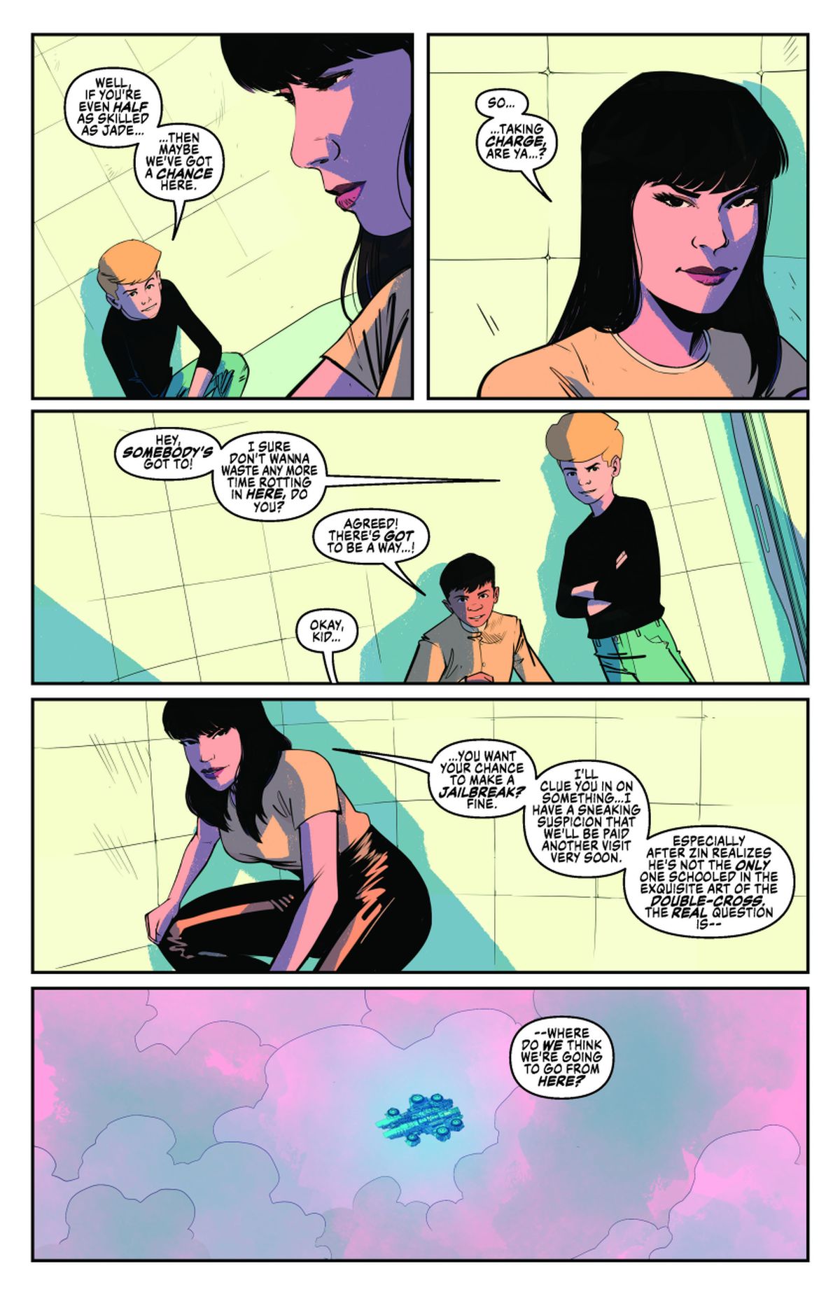 Jonny Quest #4 preview 5