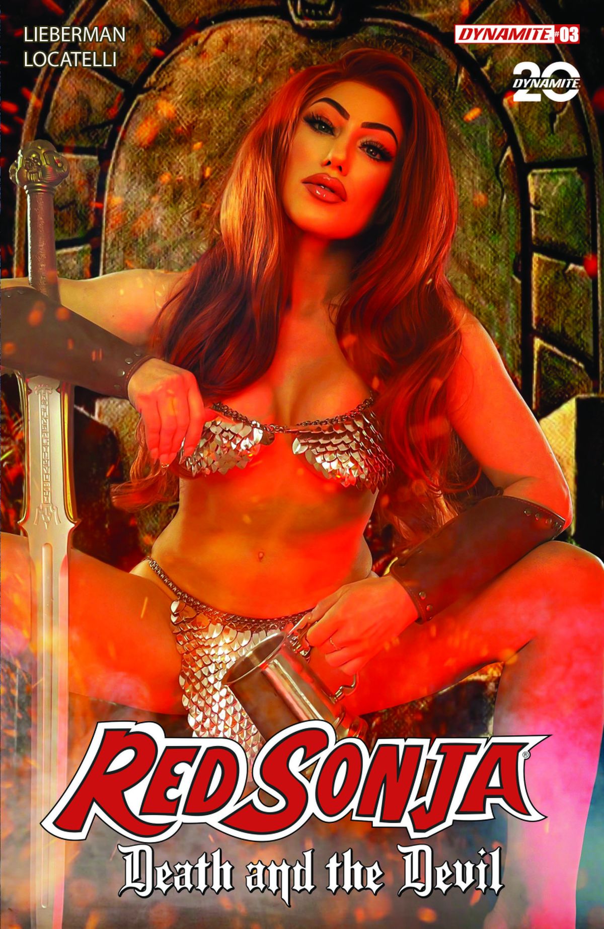 Red Sonja: Death and the Devil #3 cover D