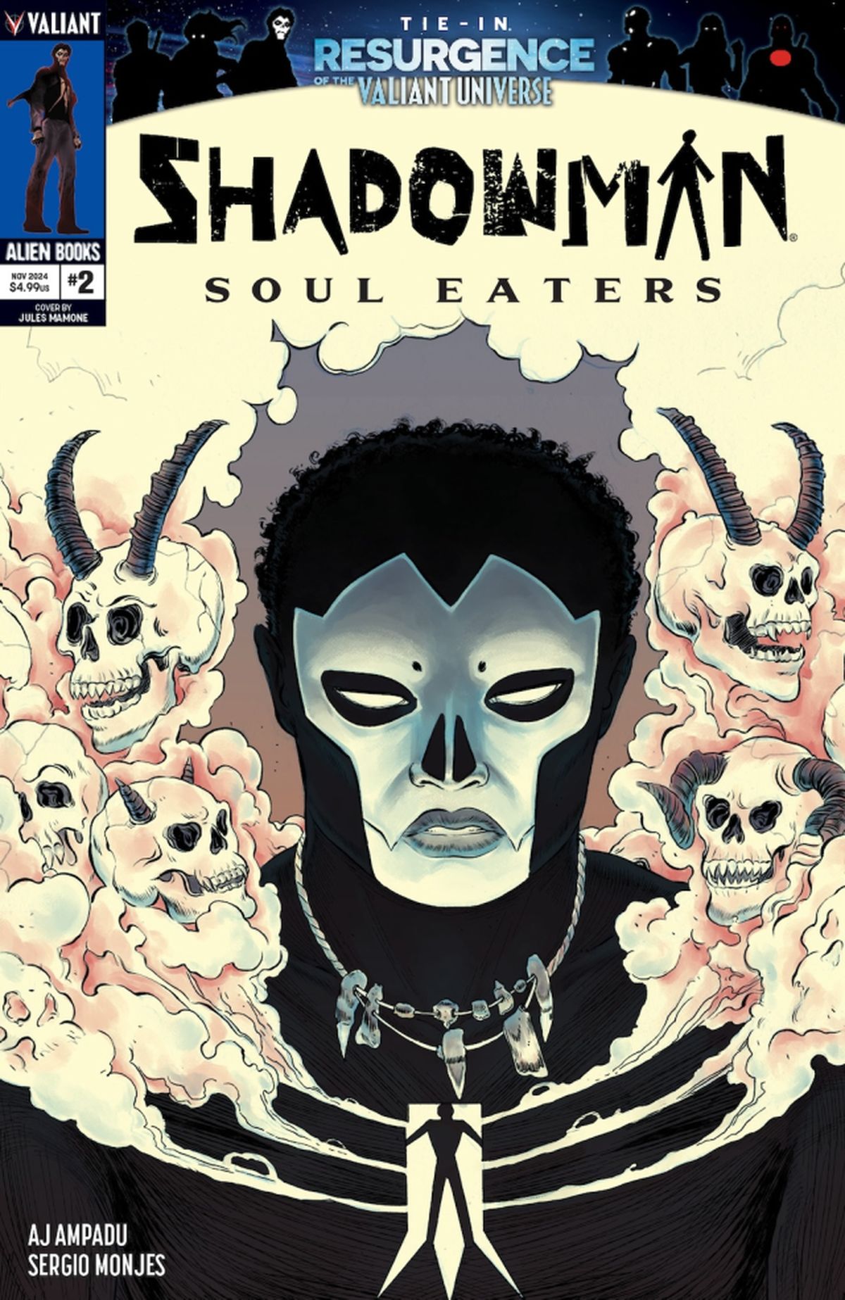 Shadowman: Soul Eaters #2 cover B