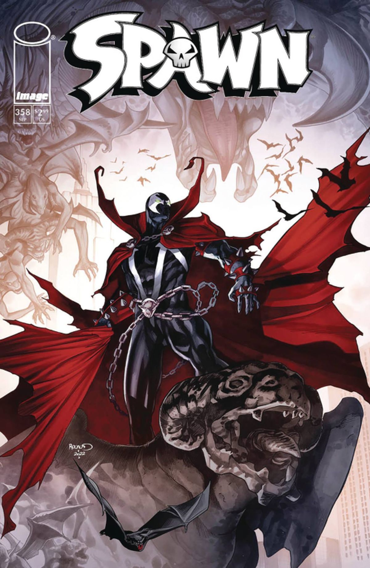 Spawn #358 cover B