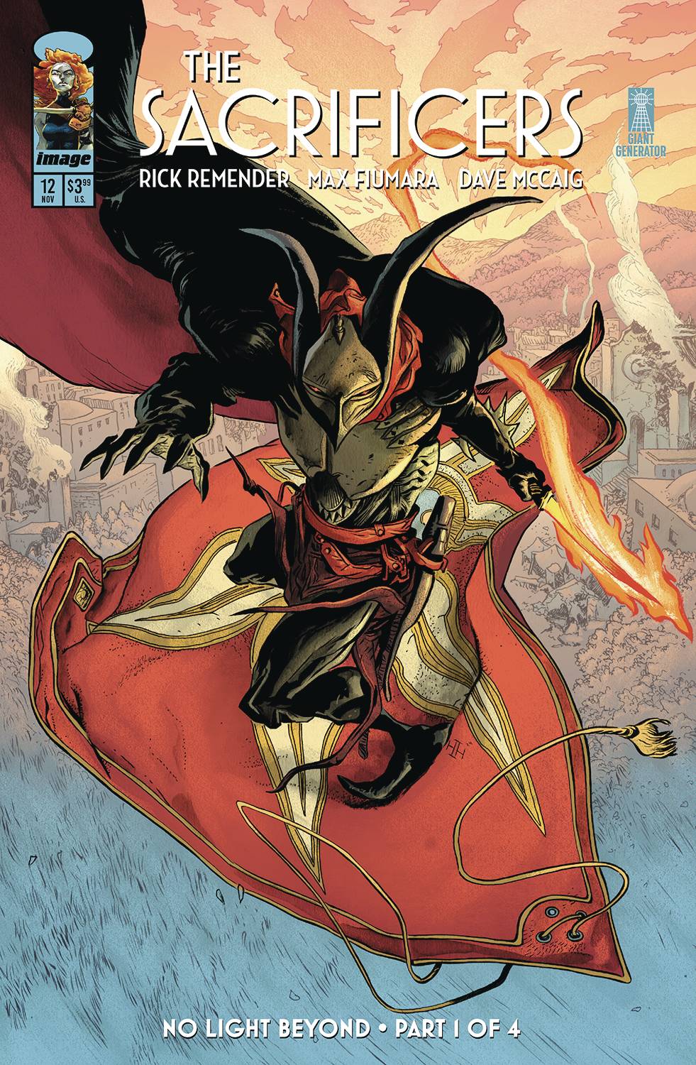 The Sacrificers #12 cover A