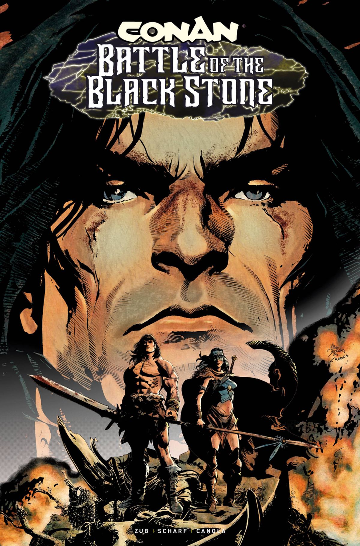 Conan Battle of the Black Stone 4 Cover C