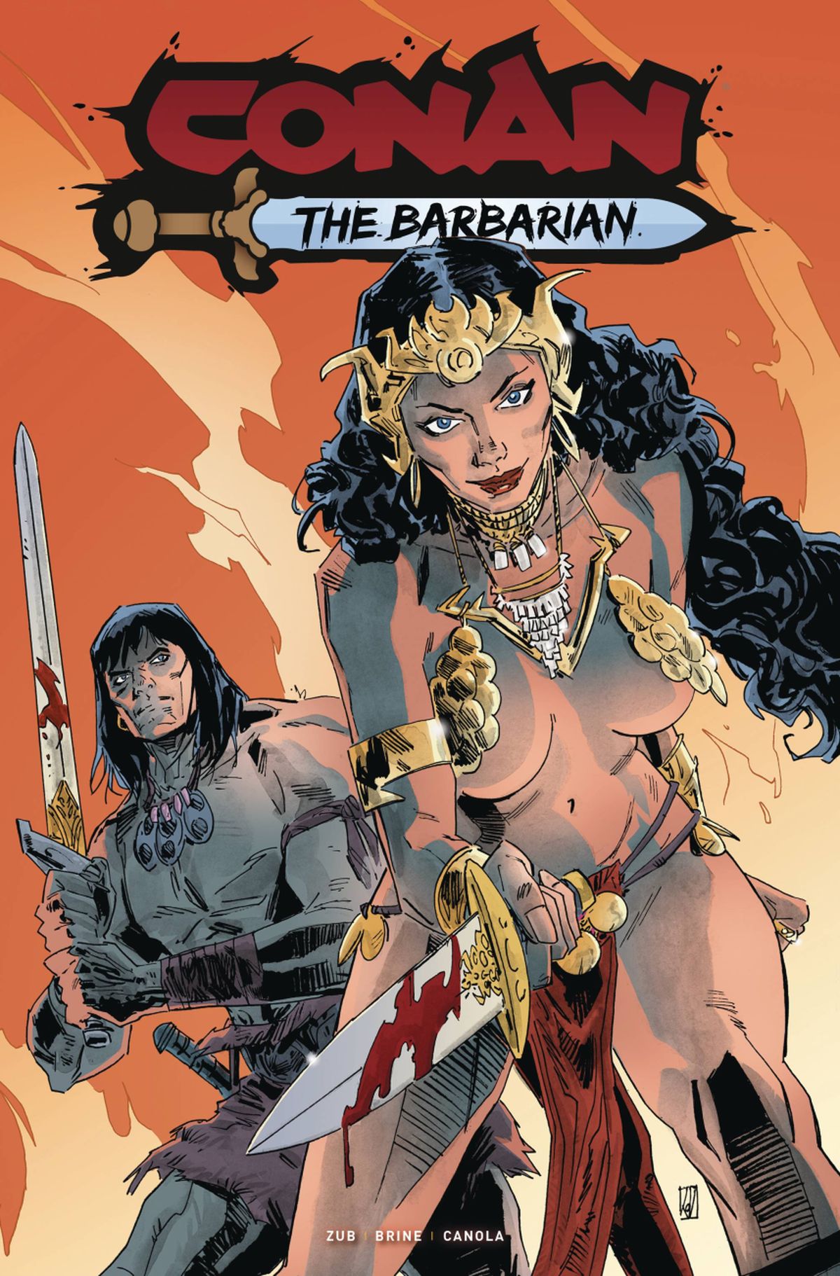 Conan the Barbarian #17 cover B