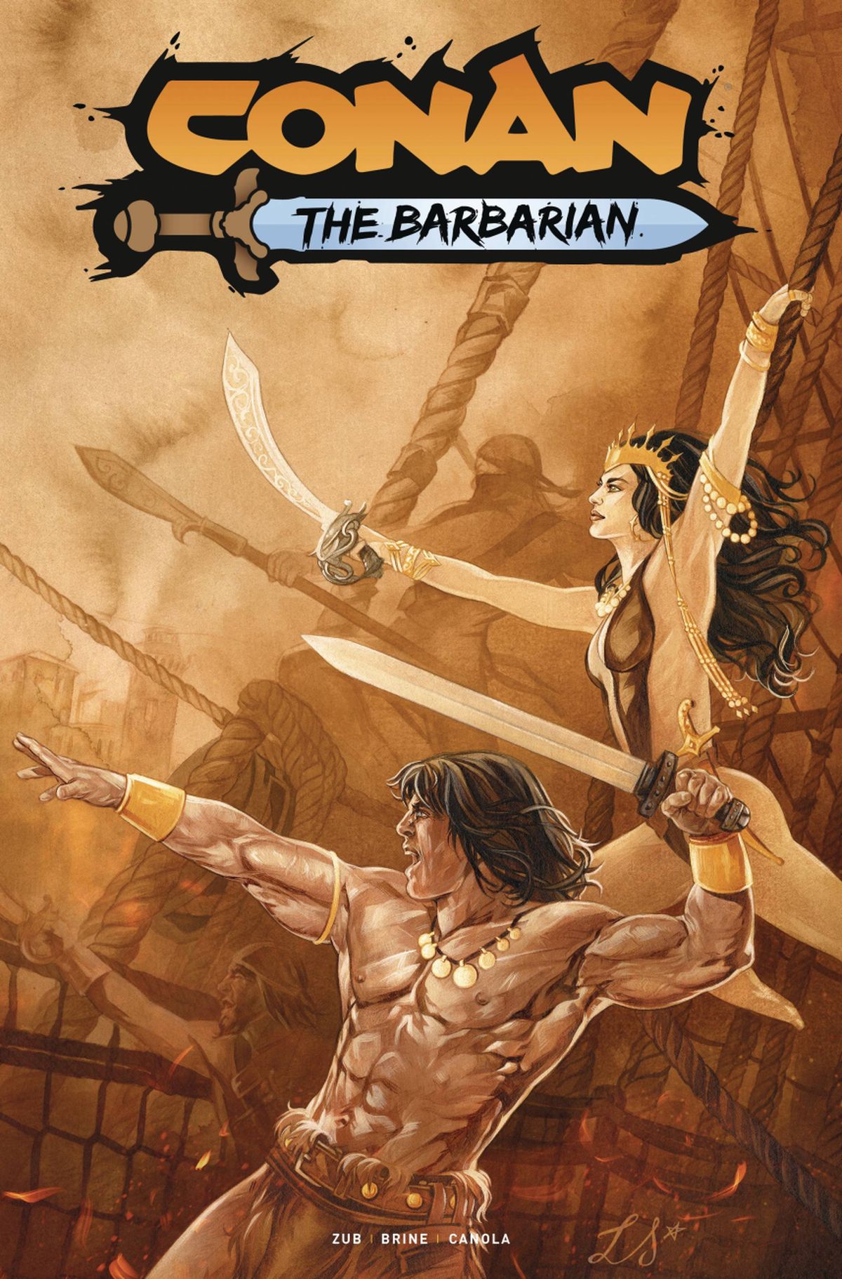 Conan the Barbarian #17 cover E