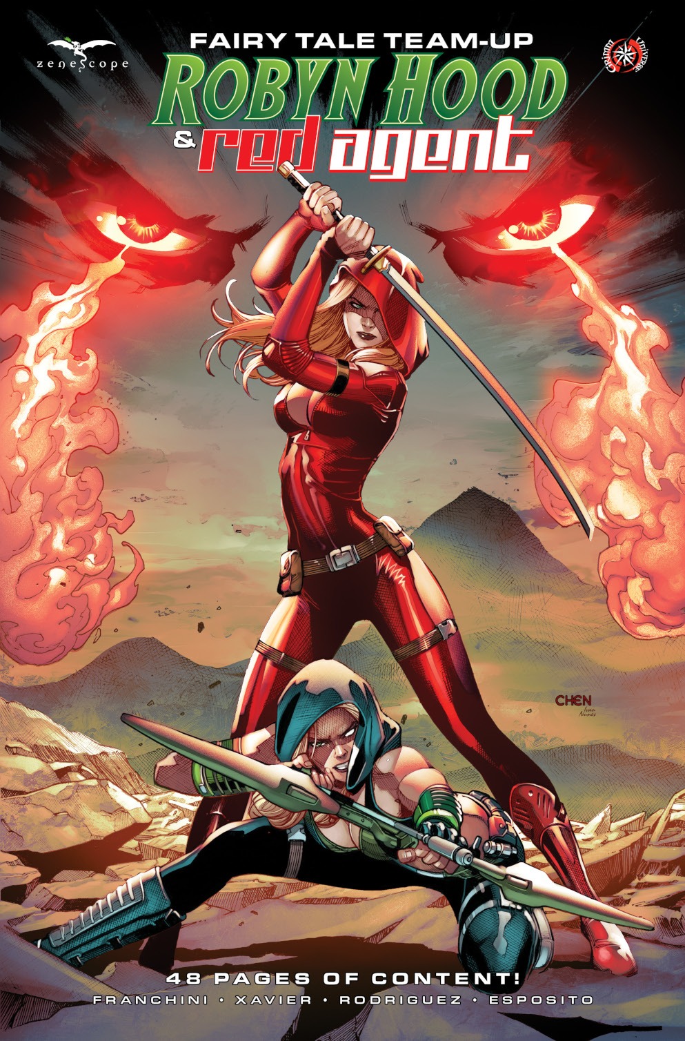 Fairy Tale Team-Up - Robyn Hood & Red Agent cover A