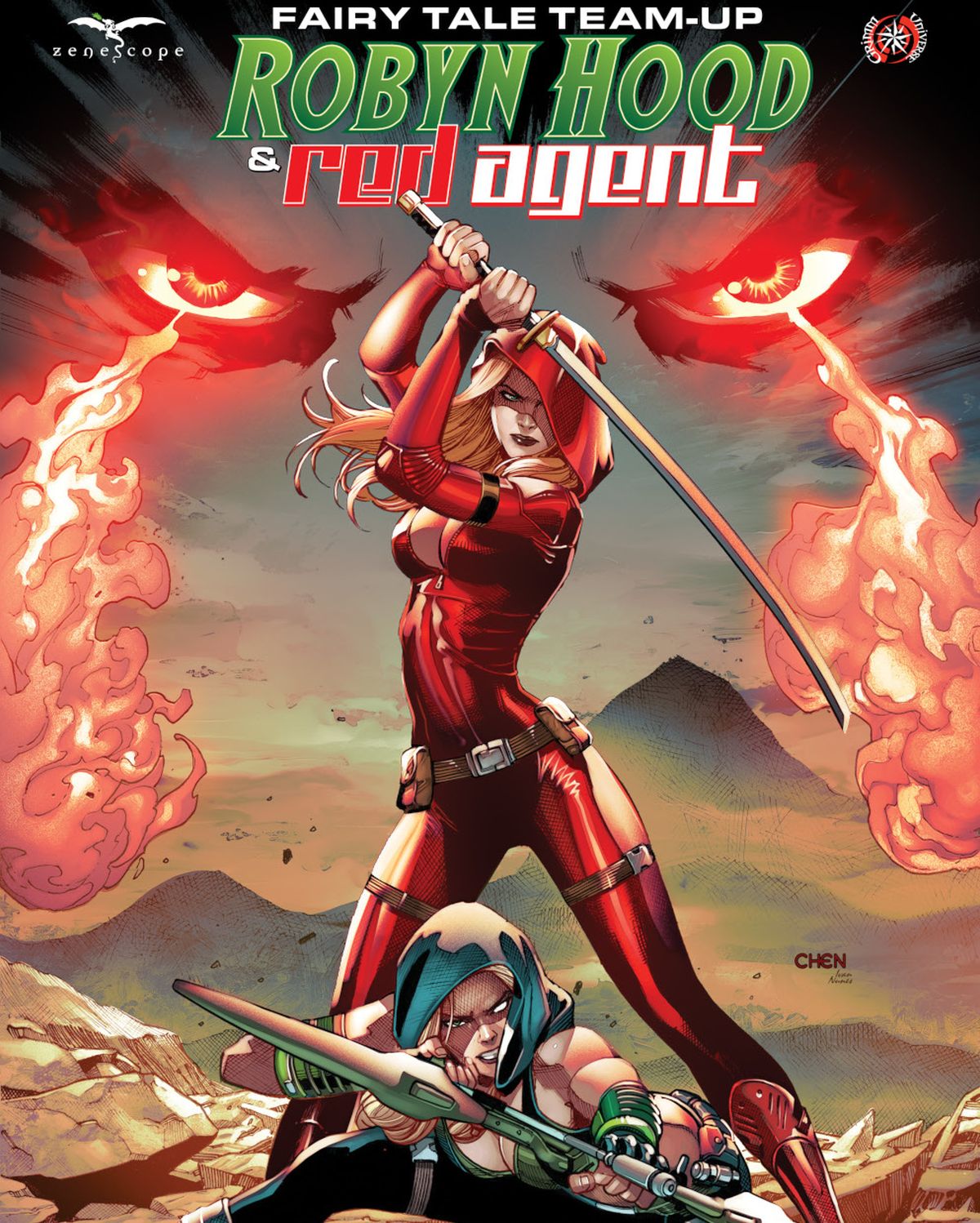 Fairy Tale Team-Up - Robyn Hood & Red Agent featured image