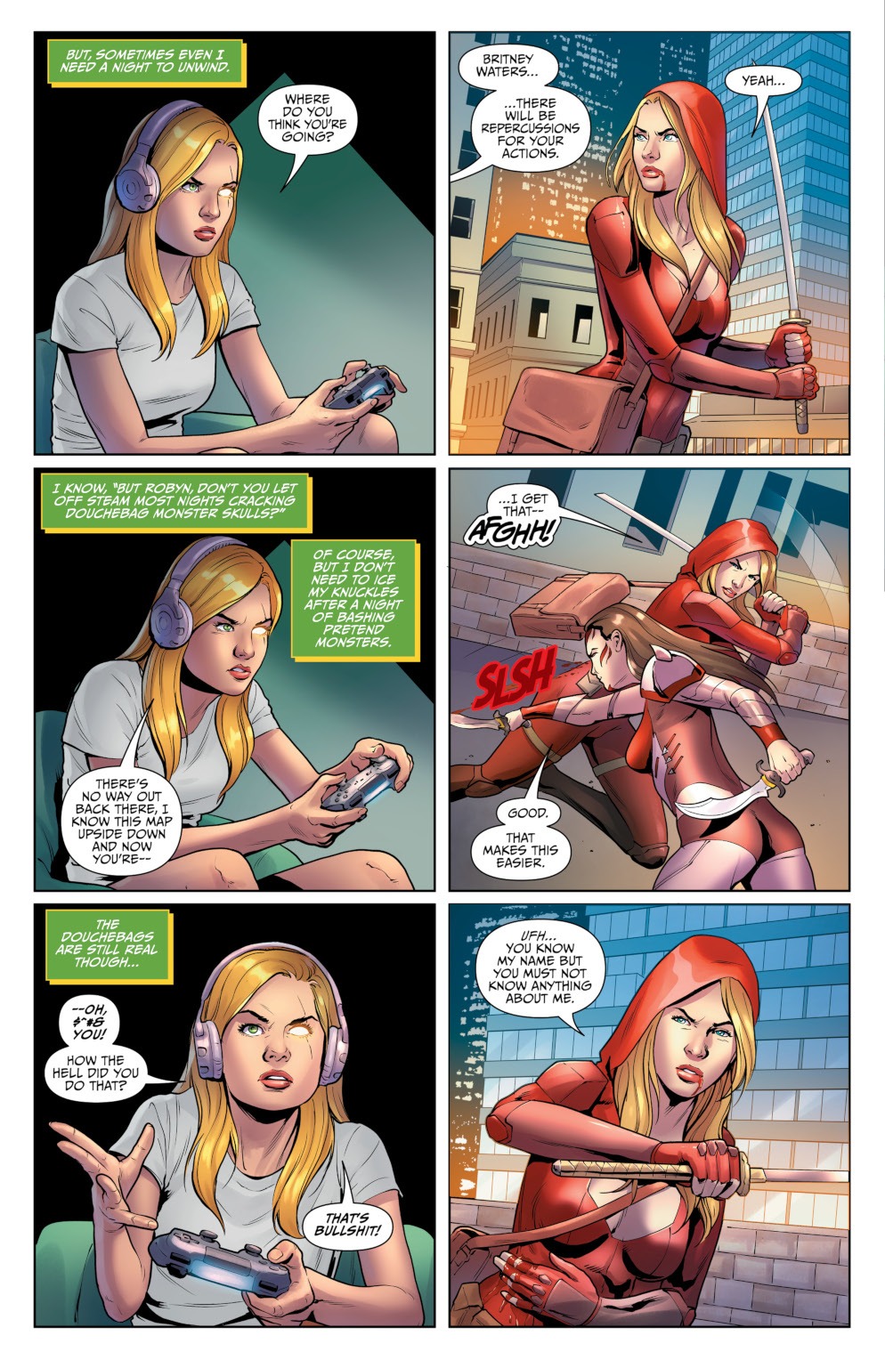 Fairy Tale Team-Up - Robyn Hood & Red Agent preview 2