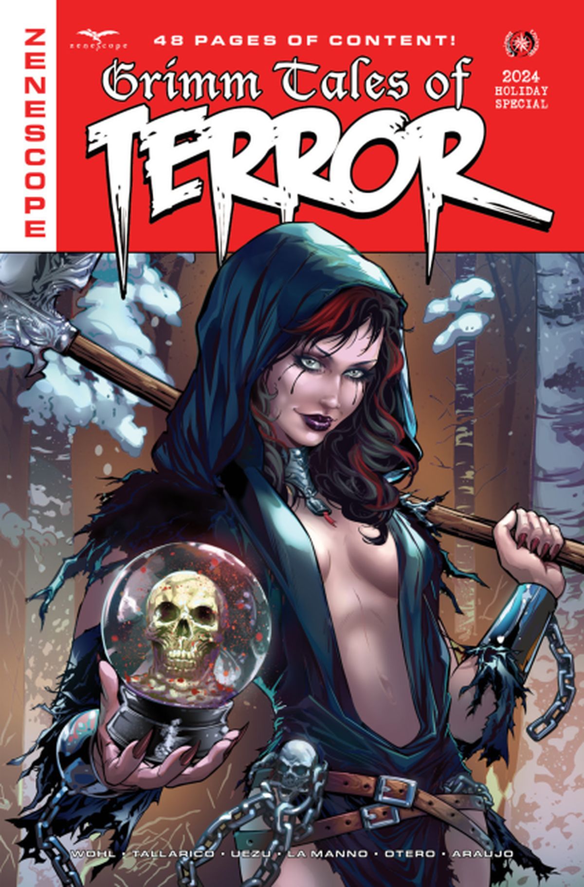 Grimm Tales of Terror 2024 Holiday Special cover A