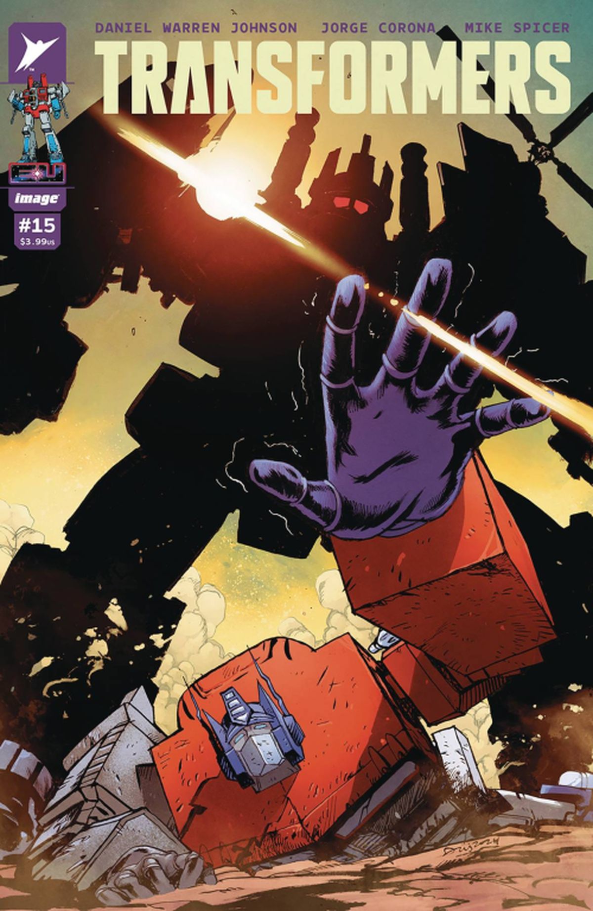 Transformers #15 cover A
