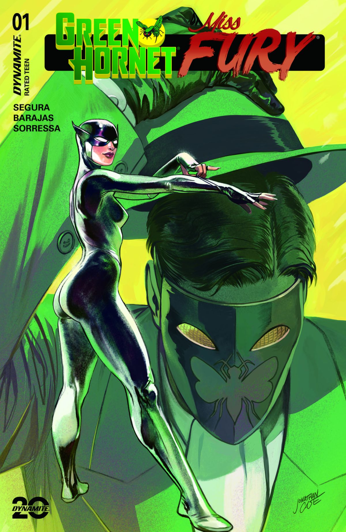 Green Hornet-Miss Fury #1 Cover C