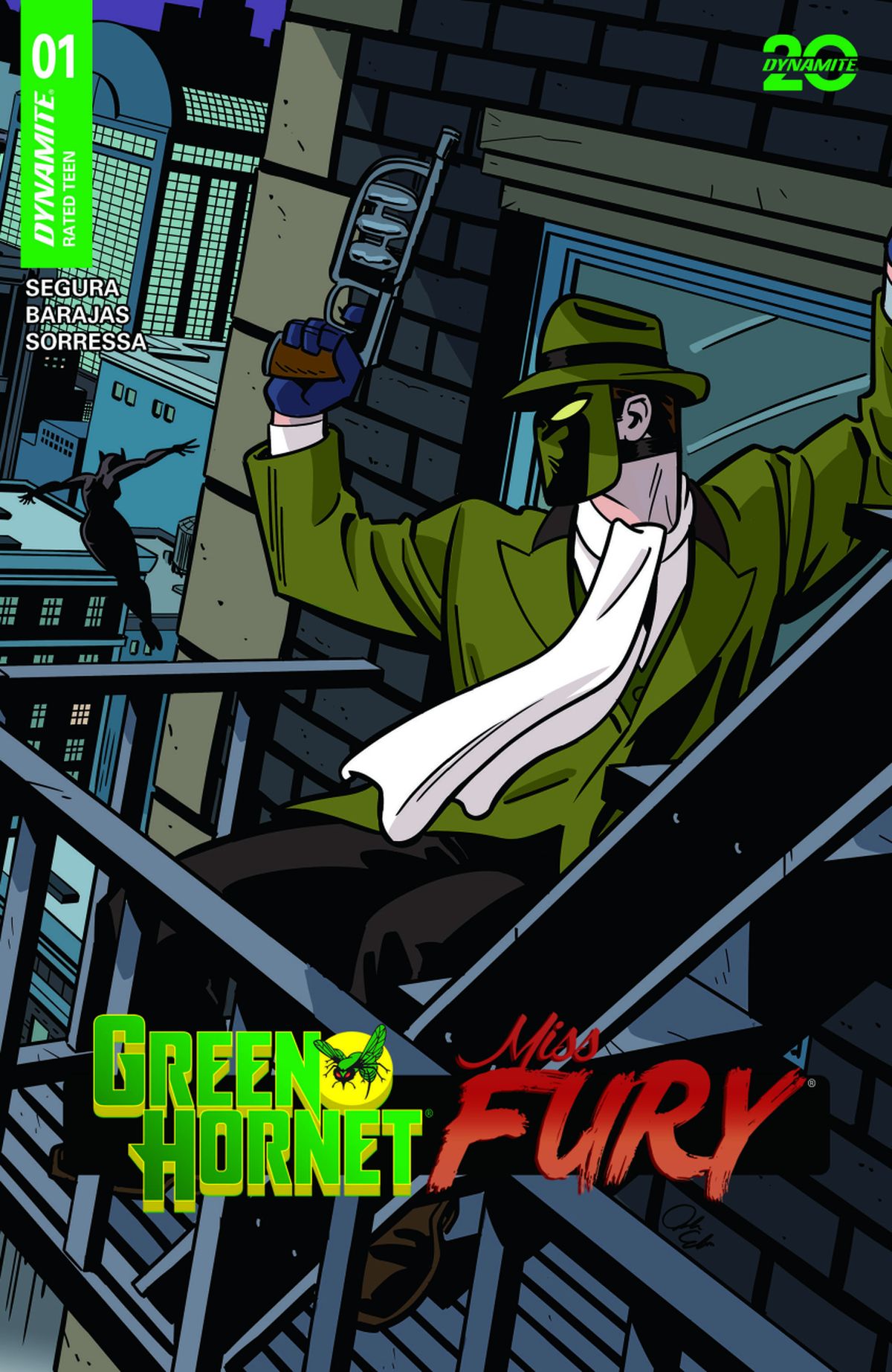 Green Hornet-Miss Fury #1 Cover D