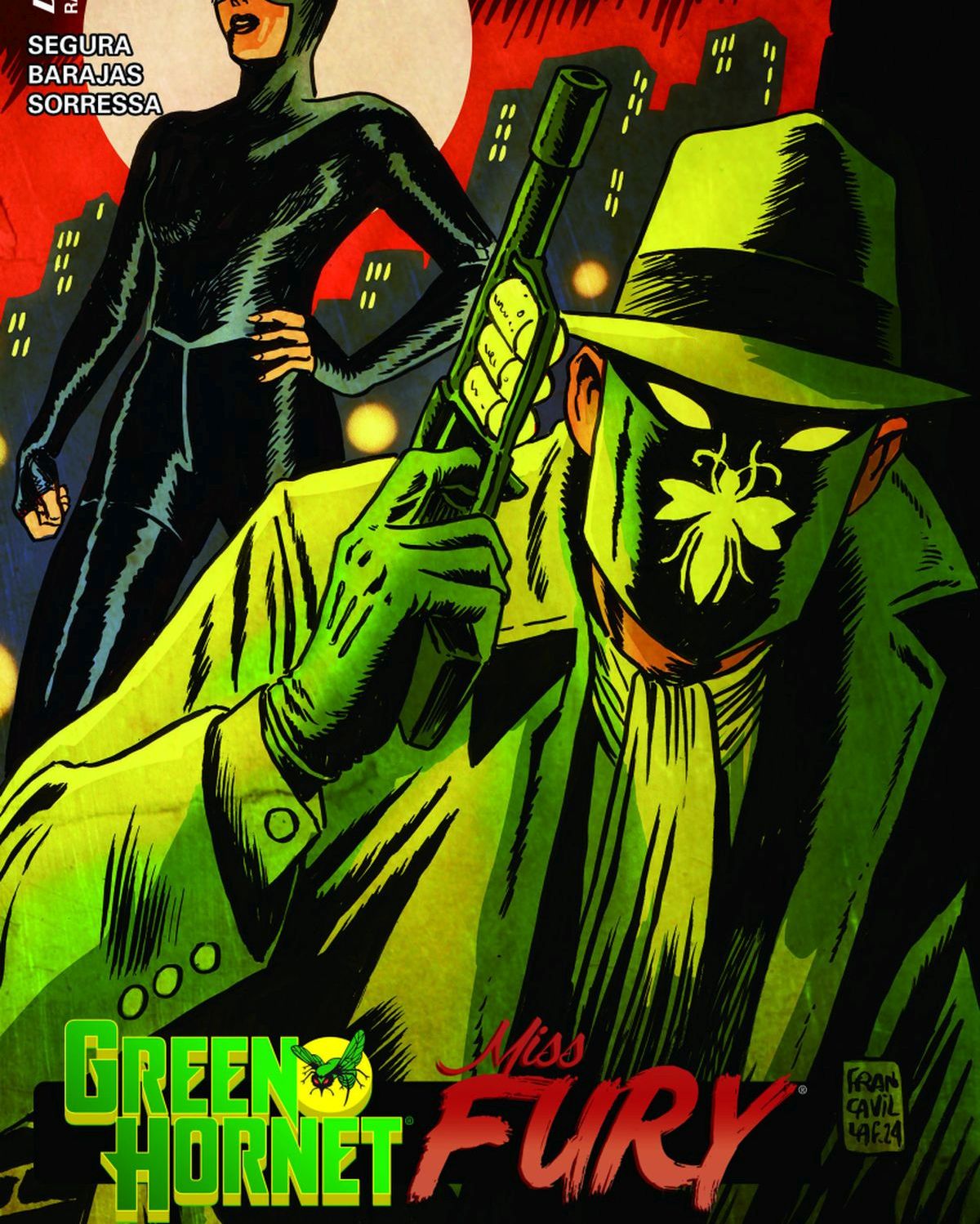 Green Hornet-Miss Fury #1 featured image