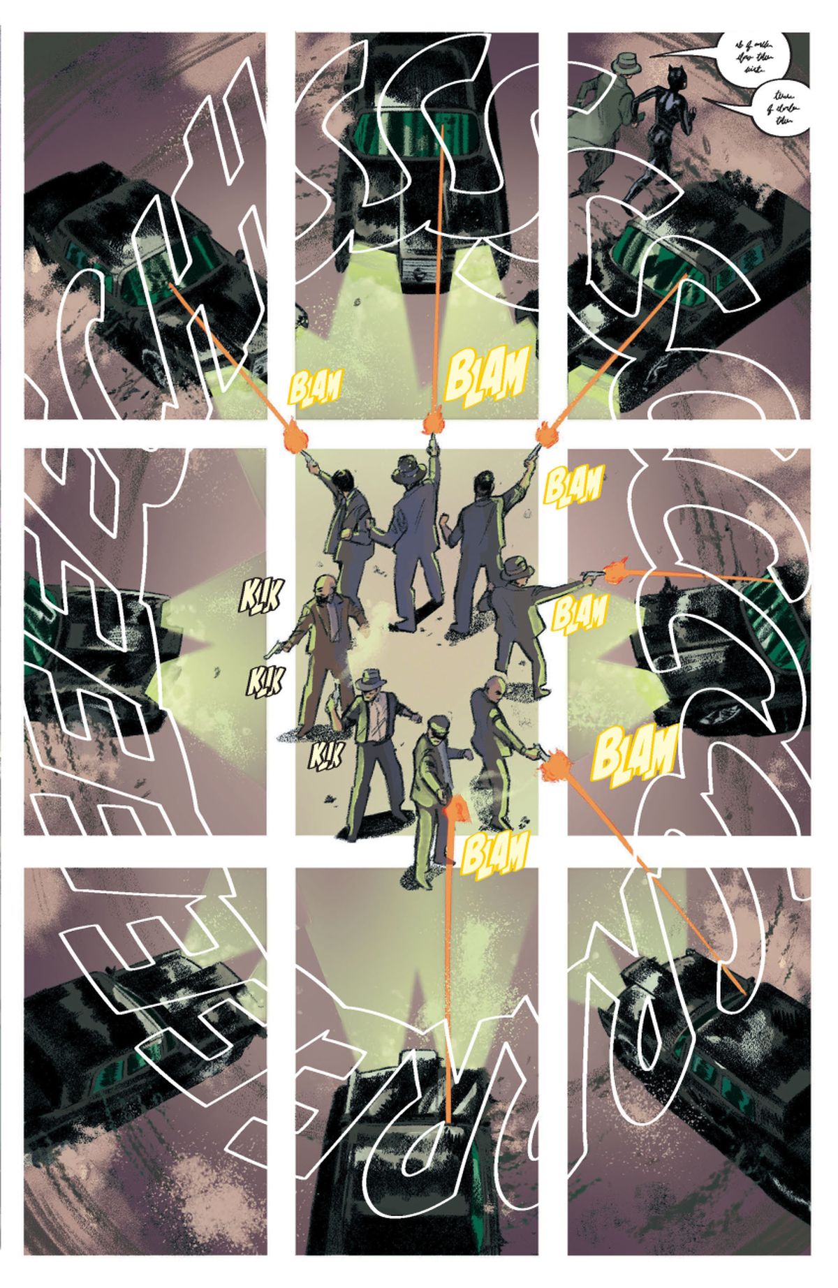 Green Hornet-Miss Fury #1 preview 5