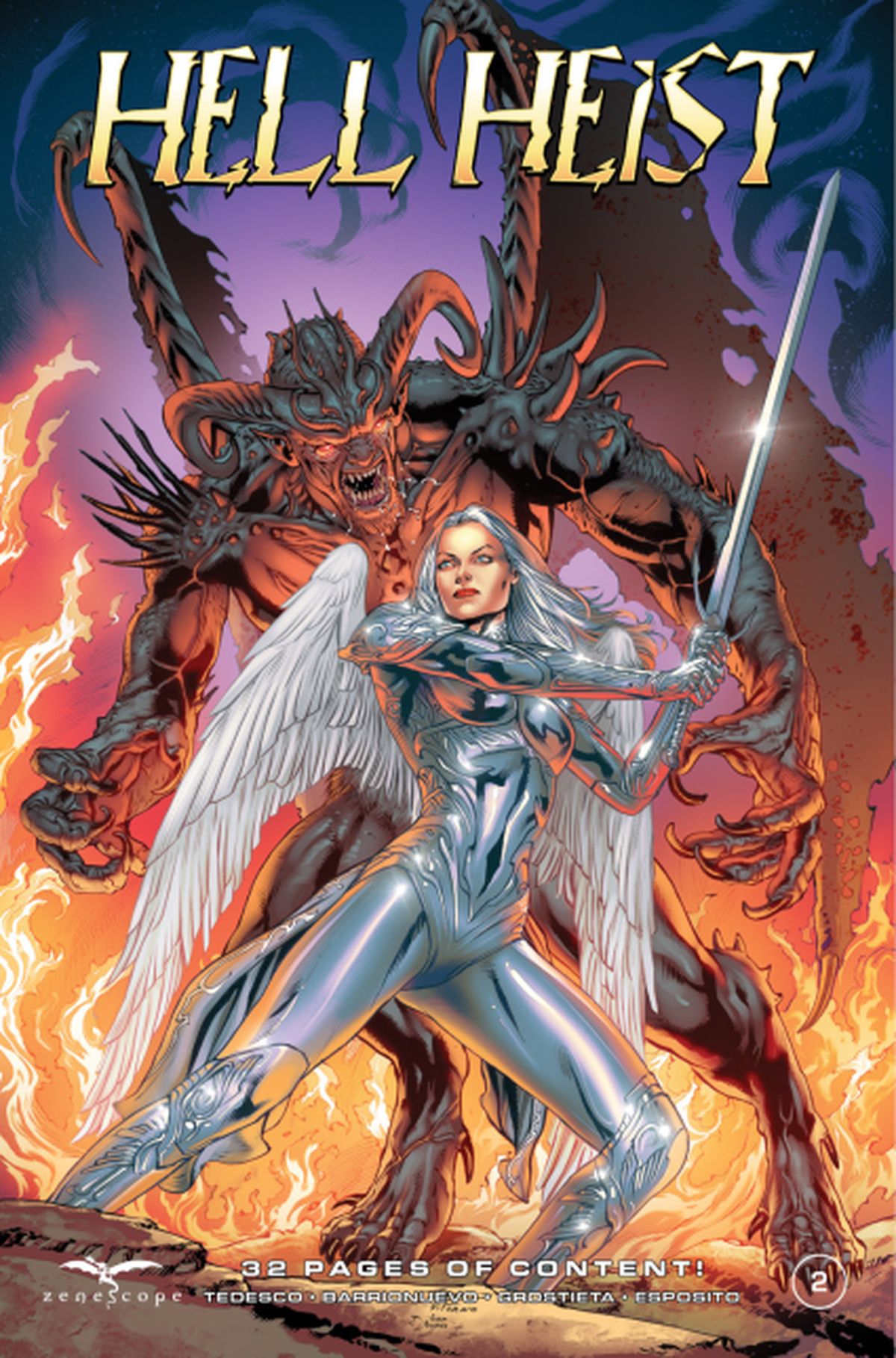 Hell Heist #2 cover A