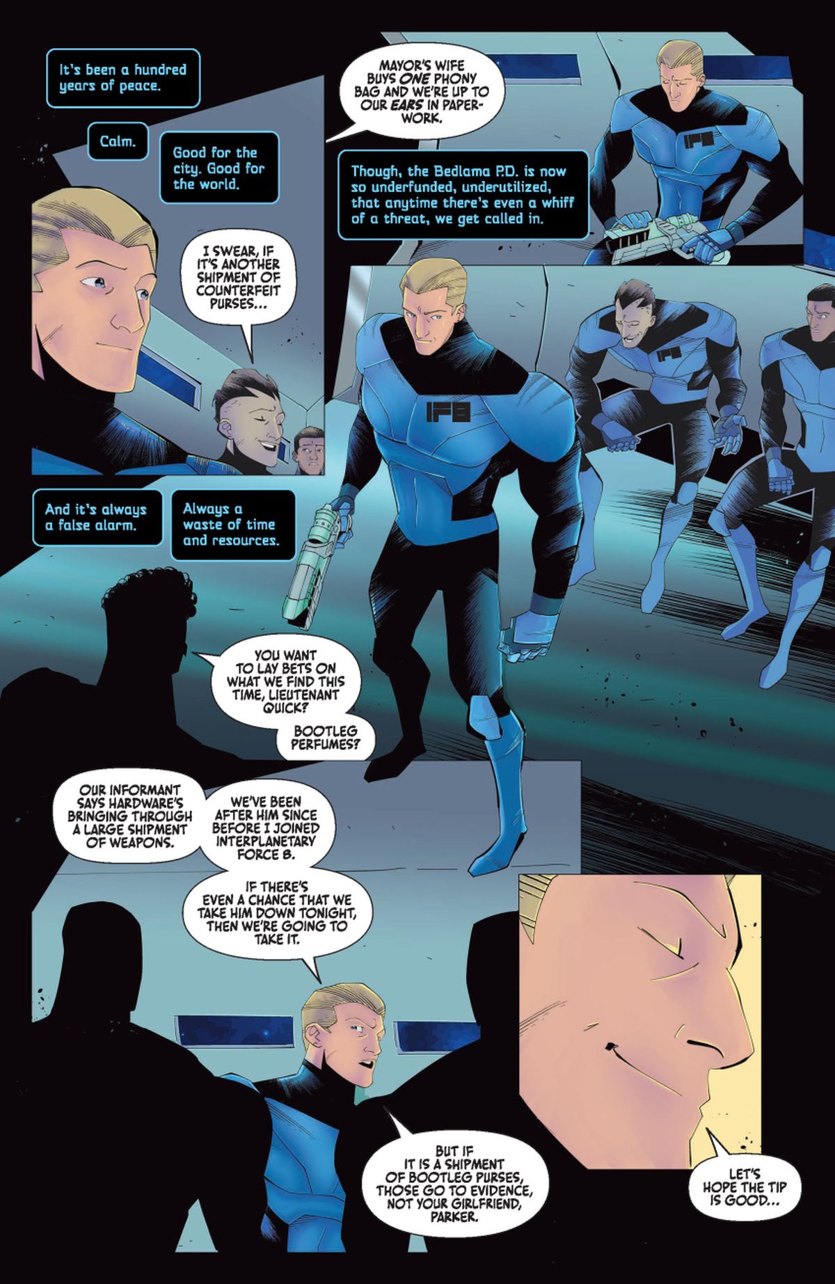 Silverhawks #1 preview 2