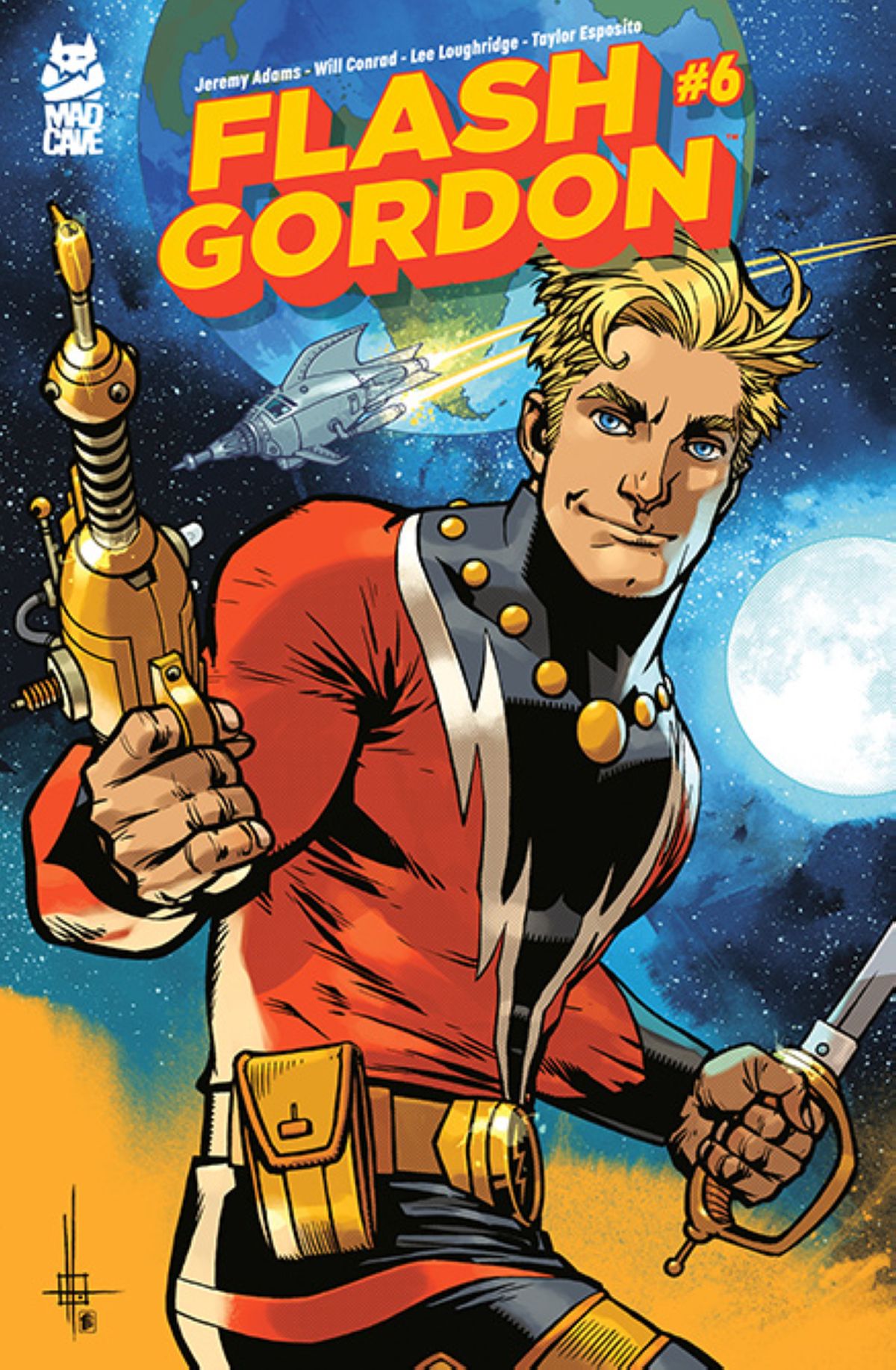 Flash Gordon #6 cover B