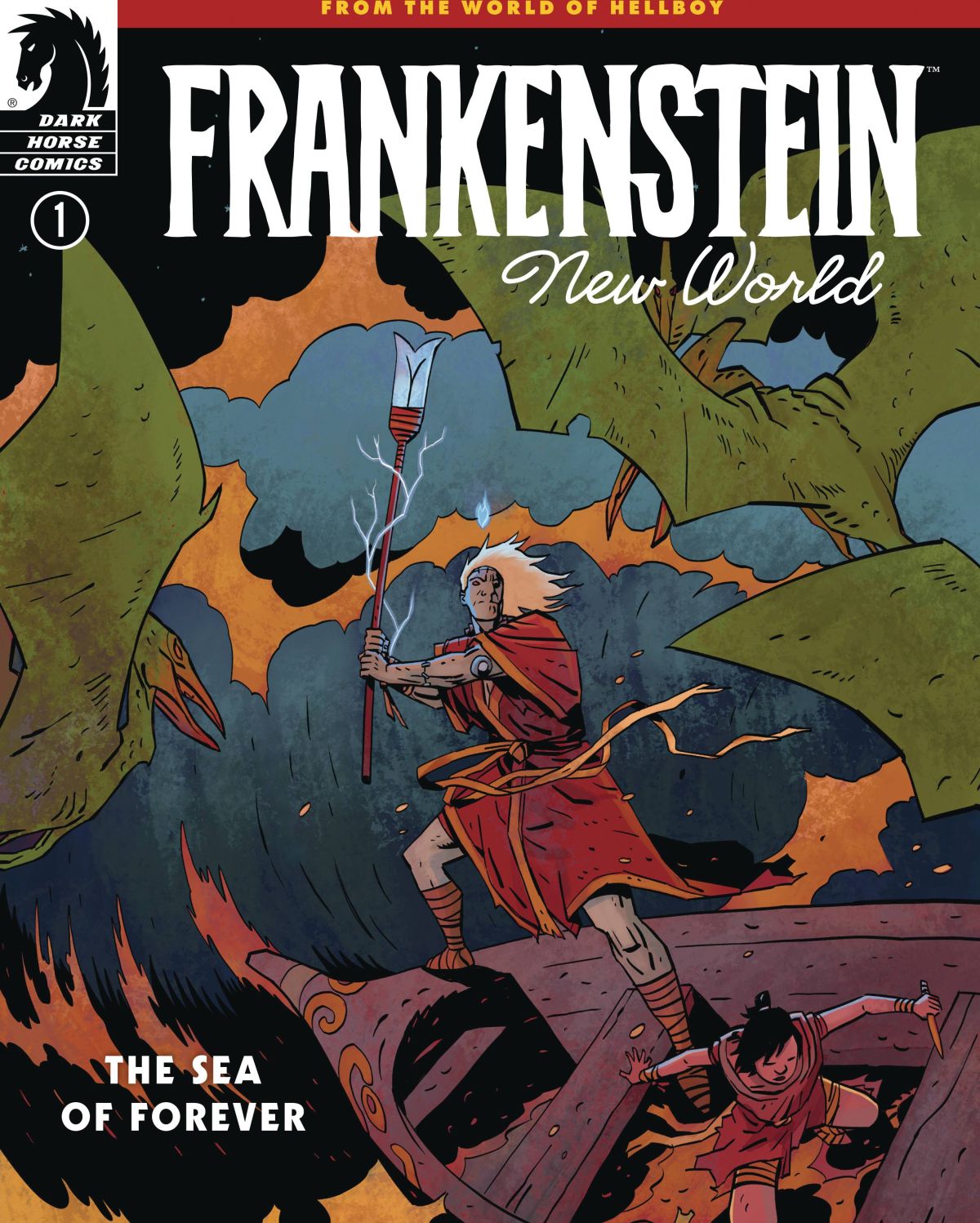 FRANKENSTEIN: NEW WORLD - THE SEA OF FOREVER #1 - Review Frankenstein - New World Order - The Sea of Forever #1 featured image
