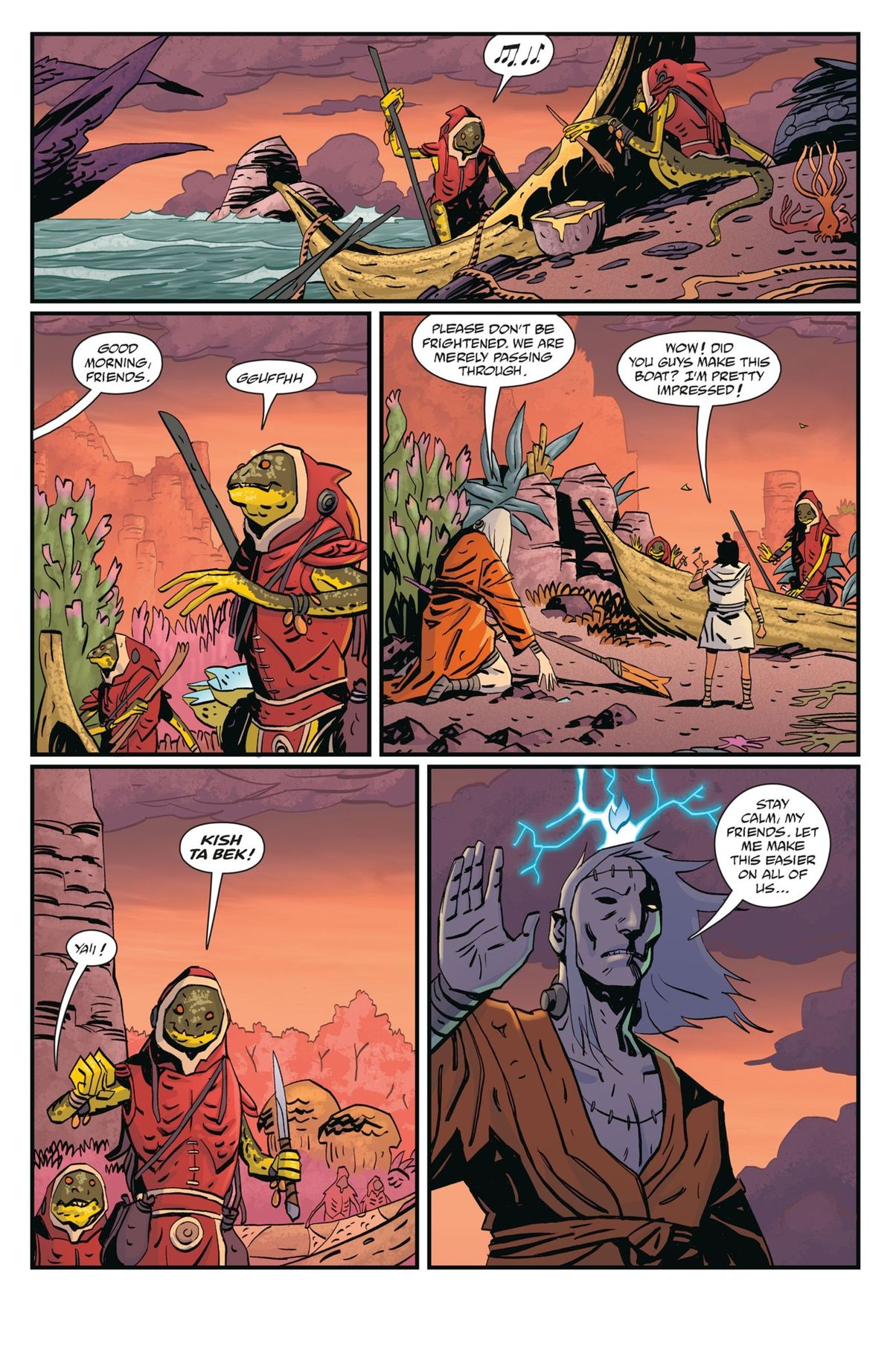 Frankenstein - New World Order - The Sea of Forever #1 preview 3