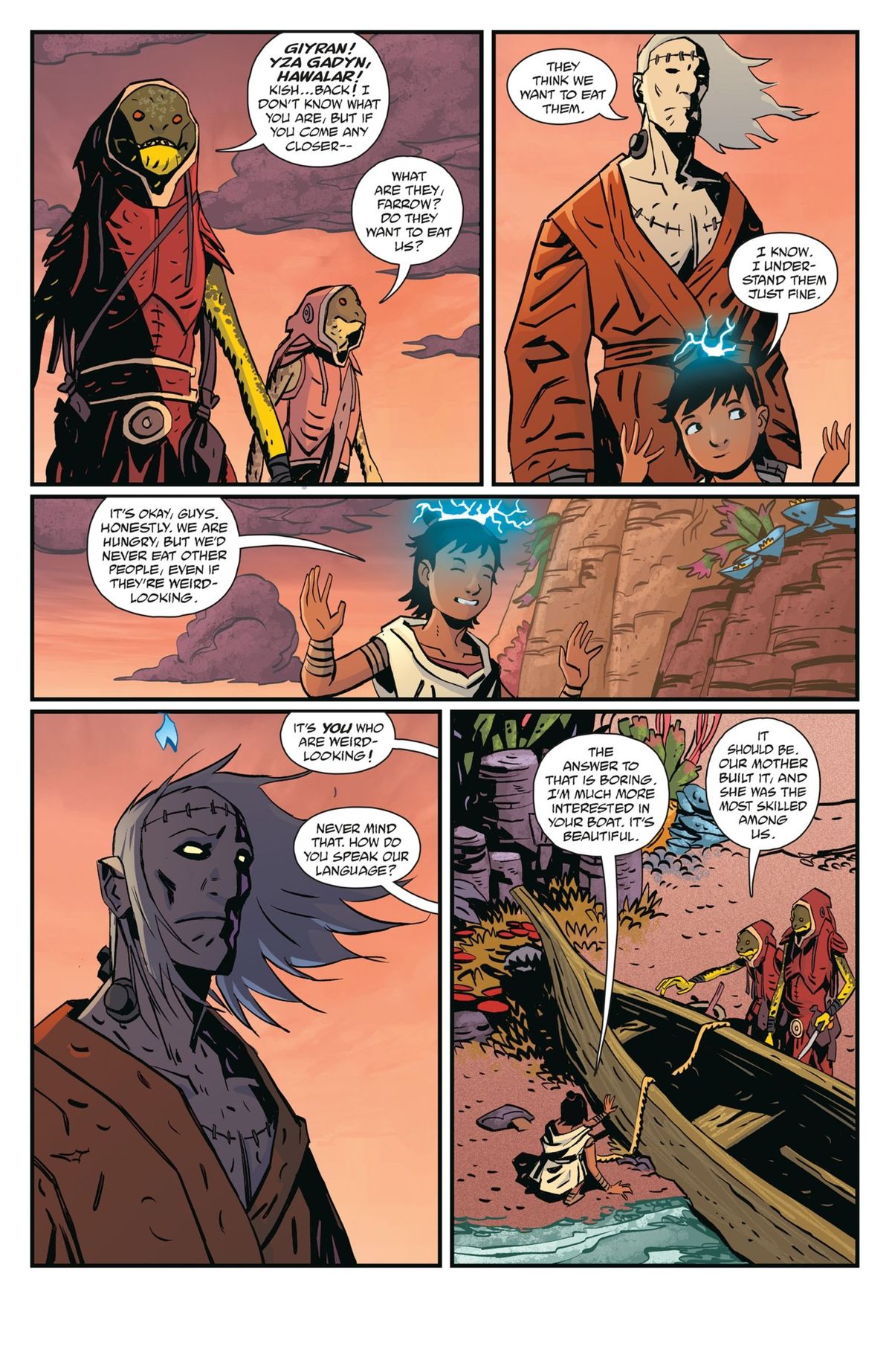 Frankenstein - New World Order - The Sea of Forever #1 preview 4