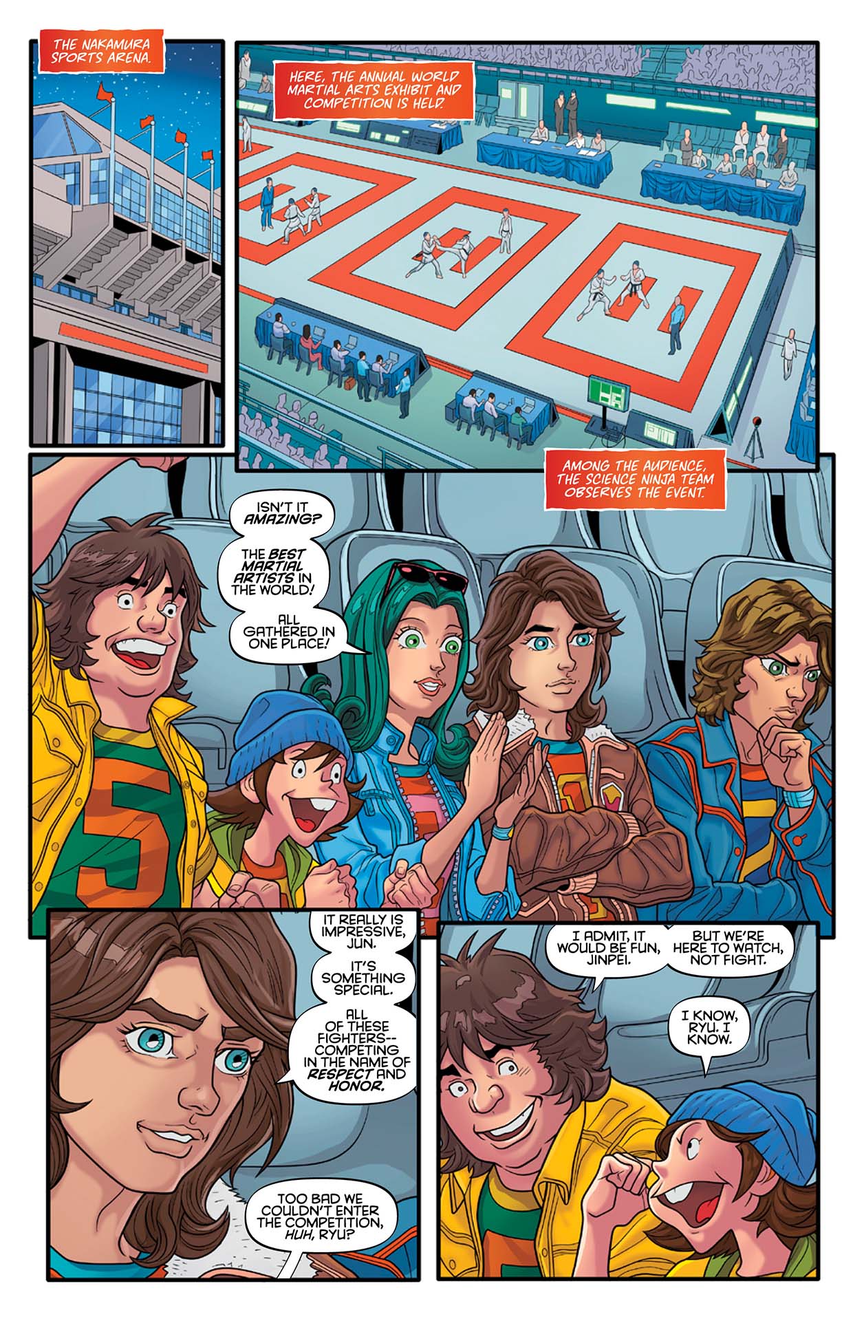 Gatchaman #7 preview 1