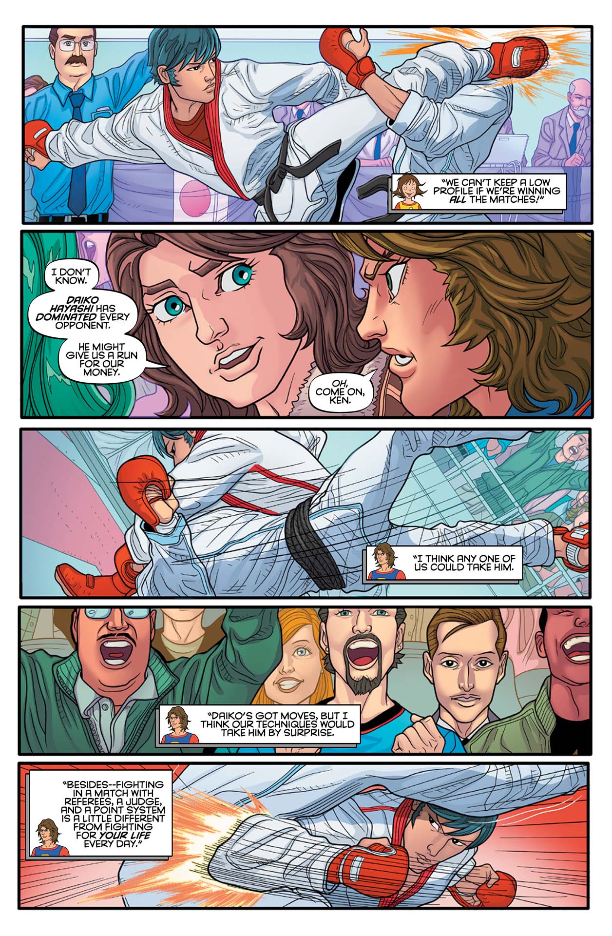 Gatchaman #7 preview 2