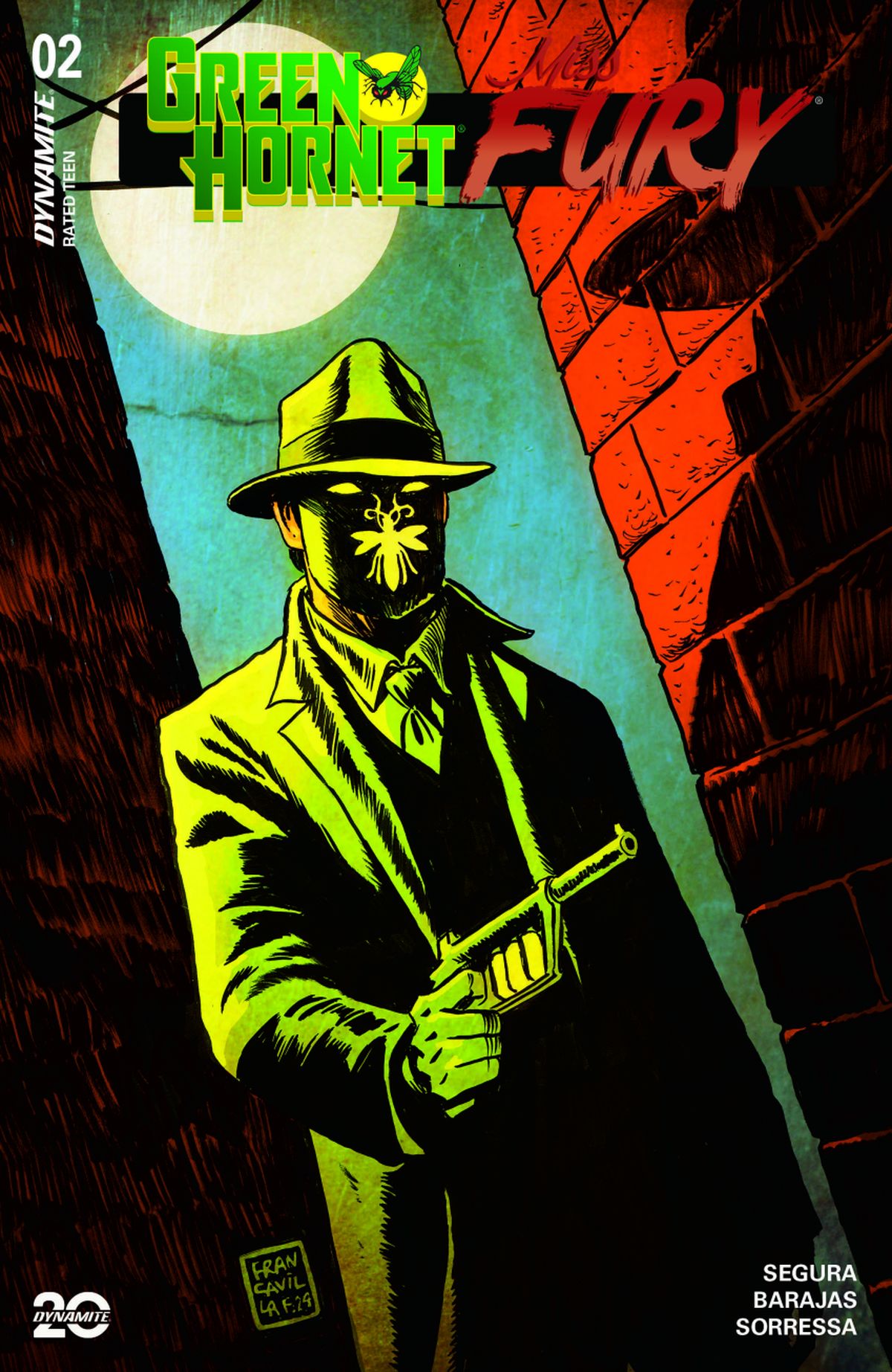 Green Hornet - Miss Fury #2 cover A